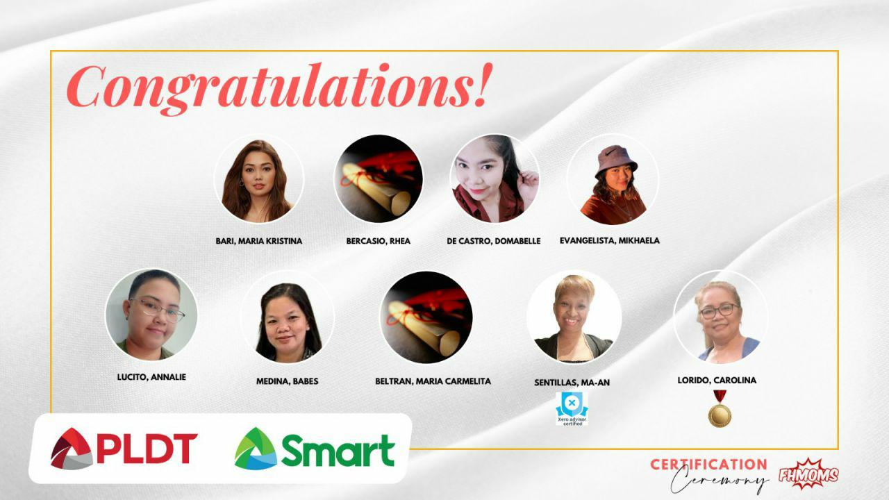 From learning to earning  Challenged moms finish strong at PLDT and Smart IDEATe commencement ceremony