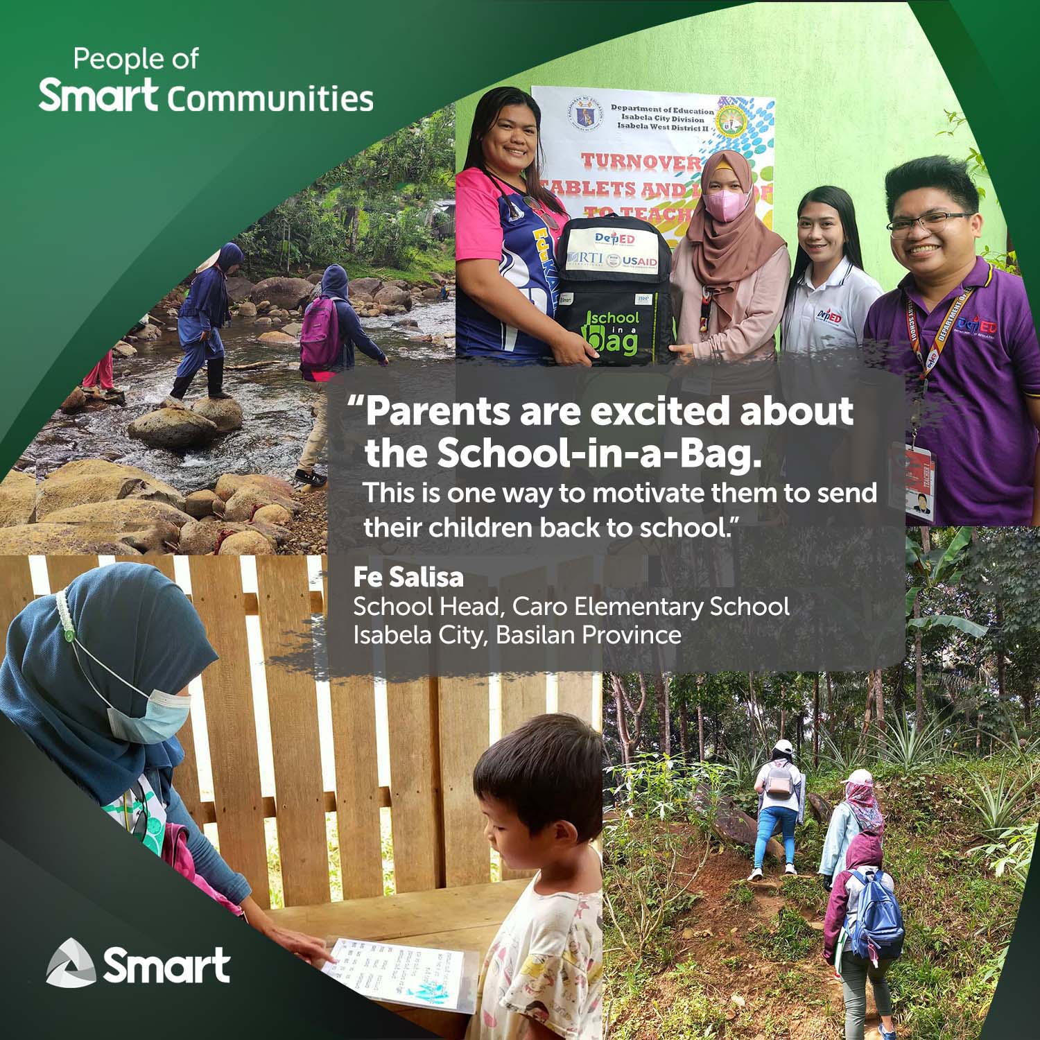#PeopleOfSmartCommunities: Teachers of Caro Elementary School, Basilan 