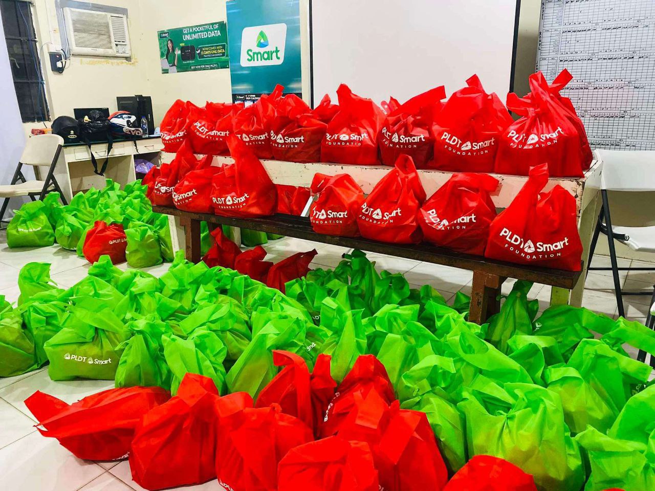 PLDT, Smart aid continues in #Pepito-hit areas