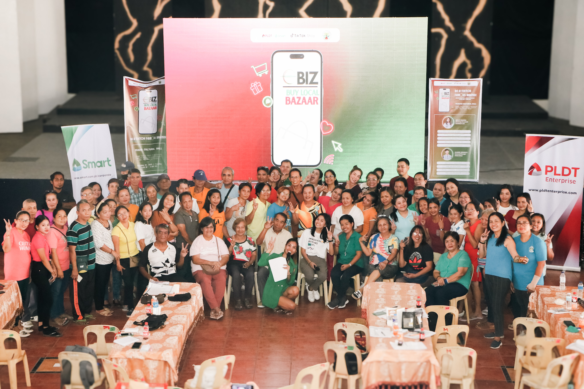 PLDT, Smart and Tiktok PH team up to upskill more MSMEs in Visayas