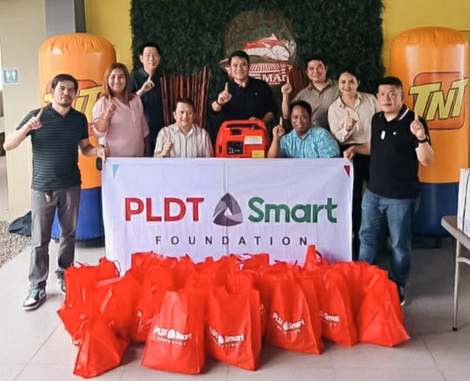 Smart, PSF extend more aid in Southern Leyte
