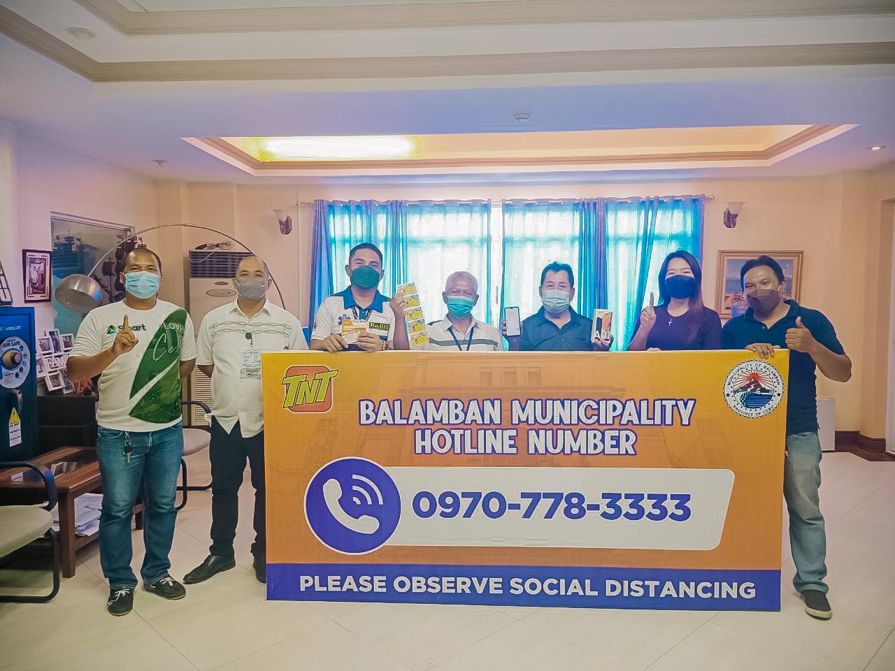 Smart’s Project Hotline boosts disaster preparedness efforts of LGU Balamban