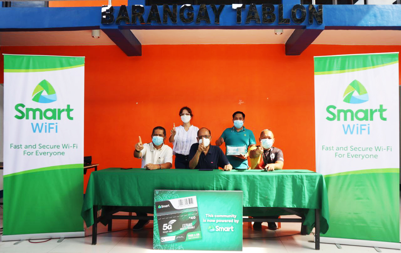 Tablon and Lapasan in Cagayan de Oro are now powered by #SmartWiFi