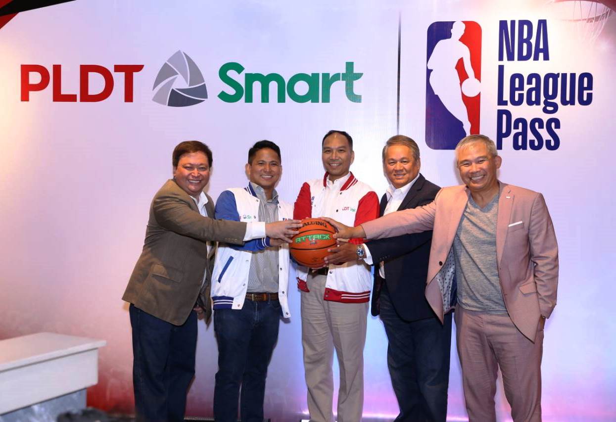 PLDT and Smart partner with NBA