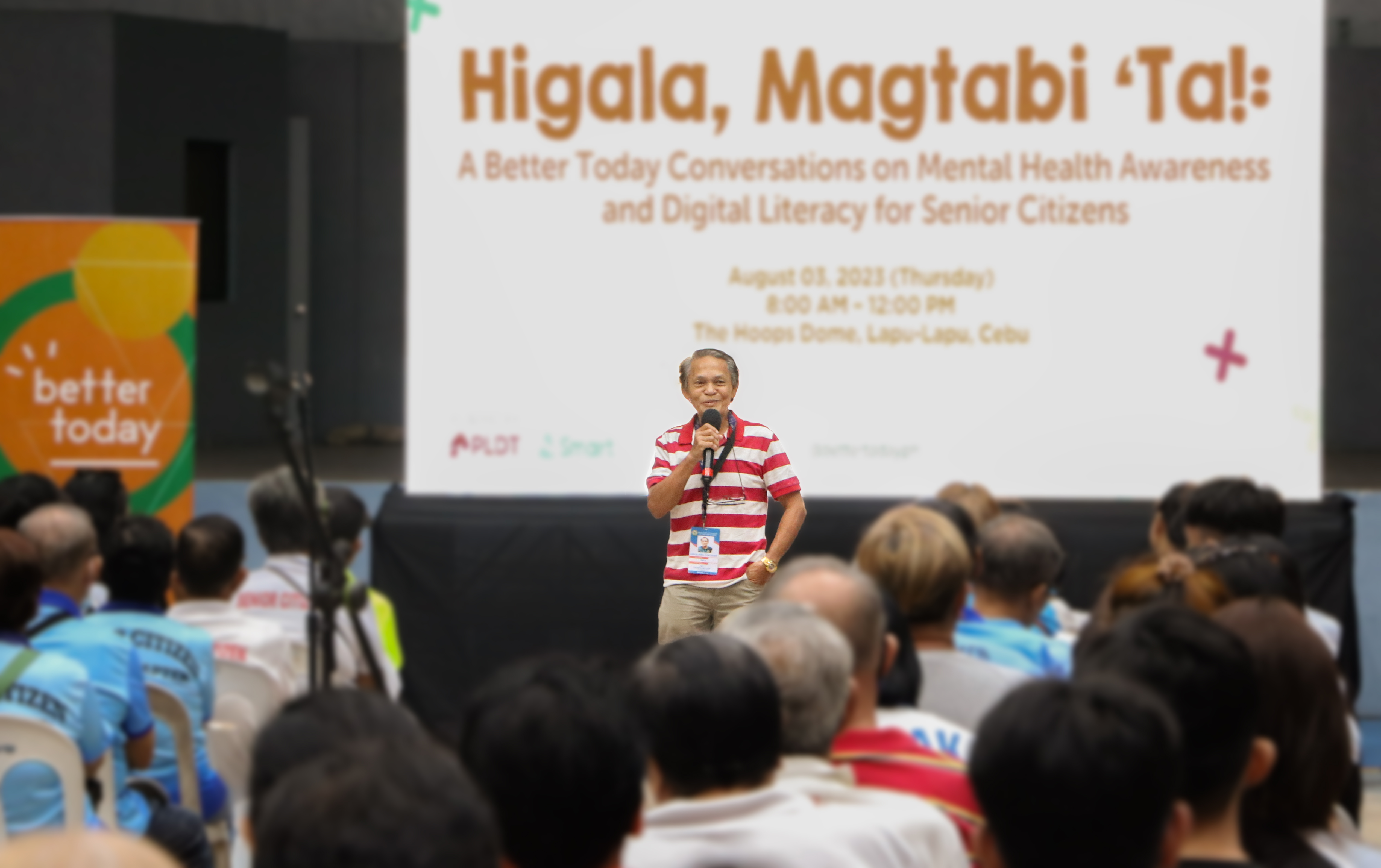 Oponganon seniors hail PLDT, Smart digital literacy and mental health awareness trainings 