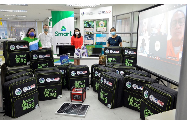 USAID Protect Wildlife and Smart donation of 20 School-in-a-Bag packages - thumbnail