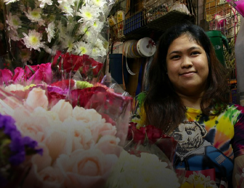 Flower store, carinderia in Pasig public market benefit from digi-palengke initiatives