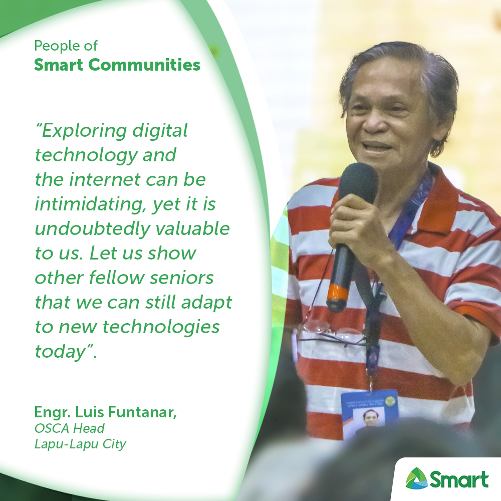 Oponganon seniors hail PLDT, Smart digital literacy and mental health awareness trainings 