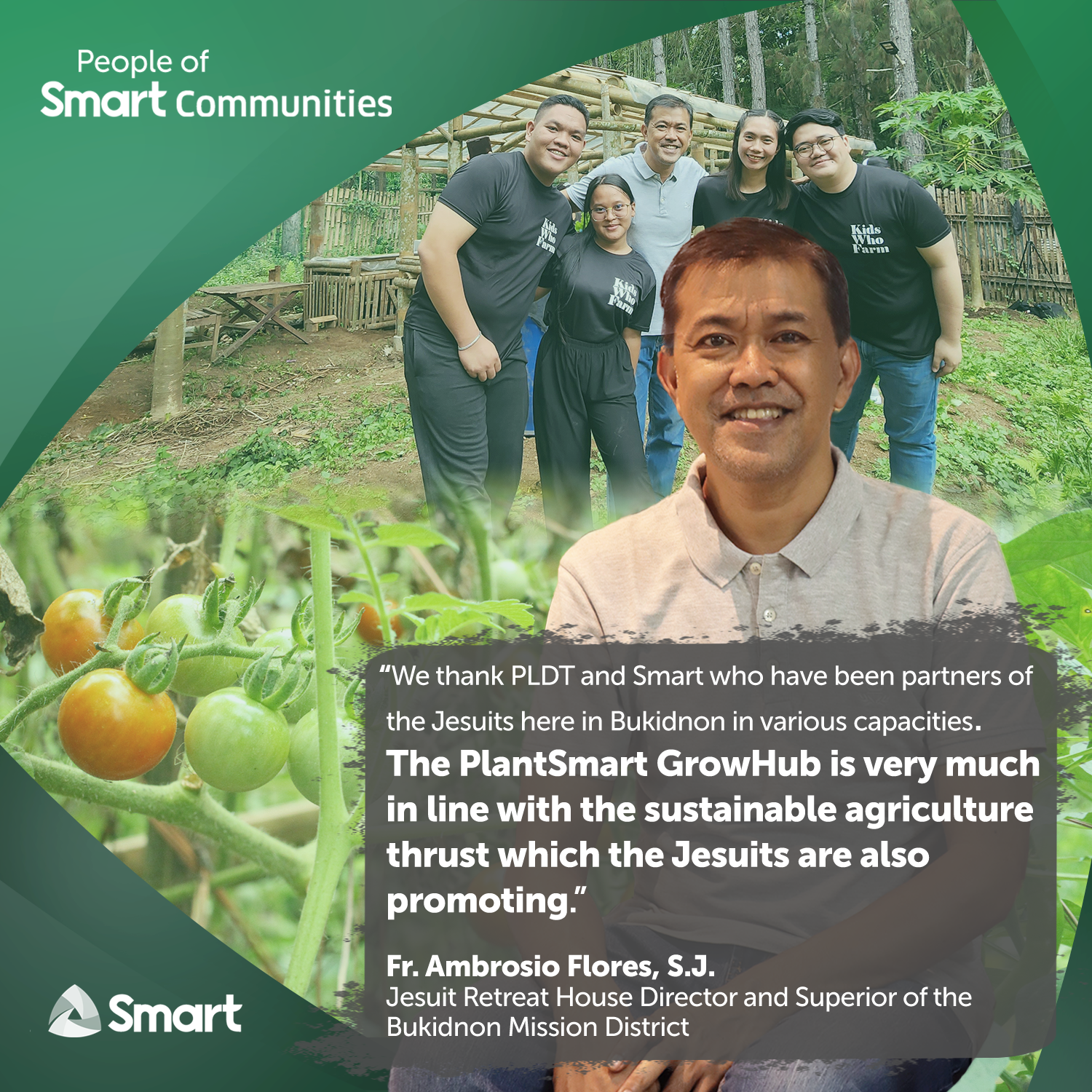 People of Smart Communities: Fr. Ambrosio Flores, S.J.