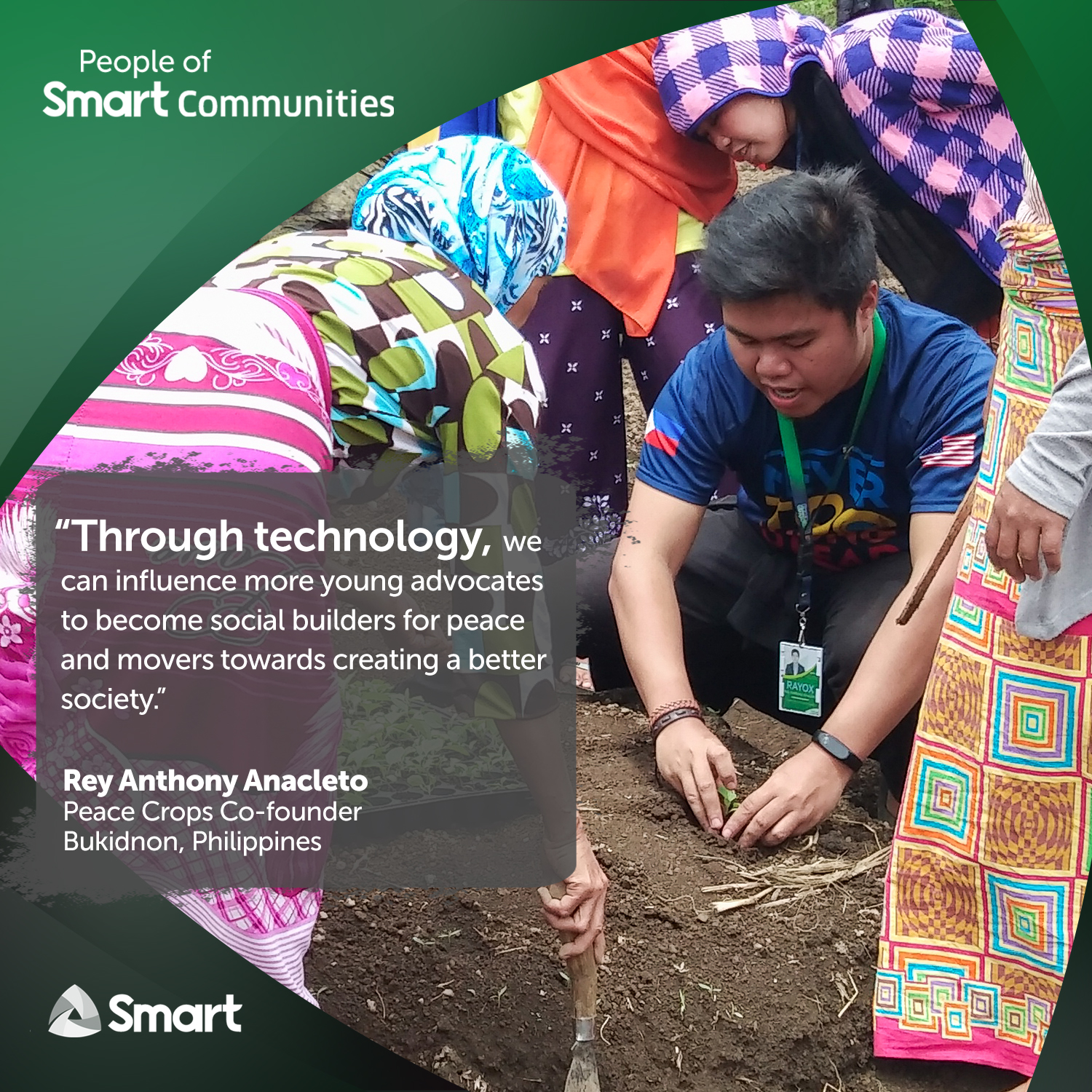 People of Smart Communities: Rey Anthony Anacleto, Peace Advocate