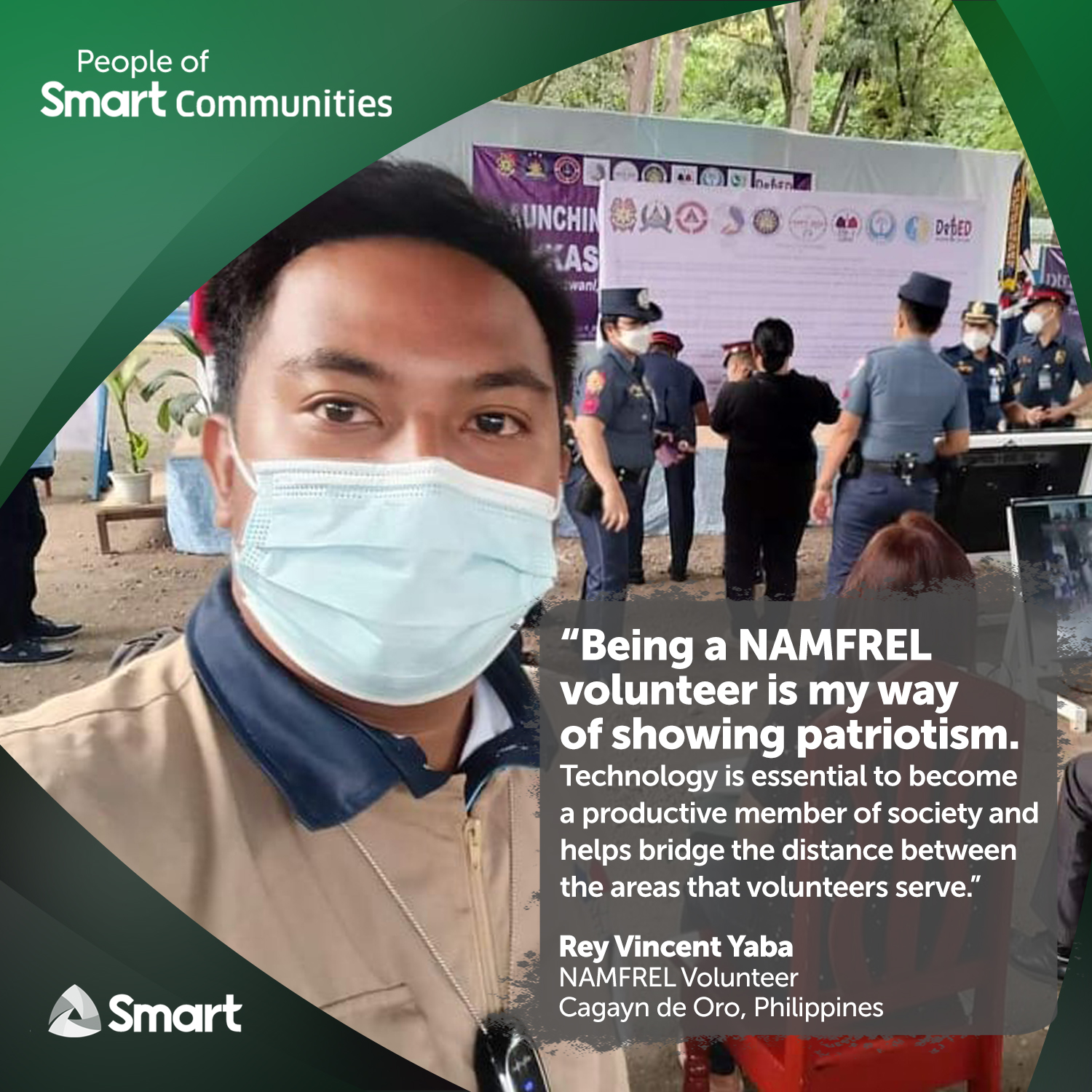 People of Smart Communities: Rey Yaba, NAMFREL Volunteer