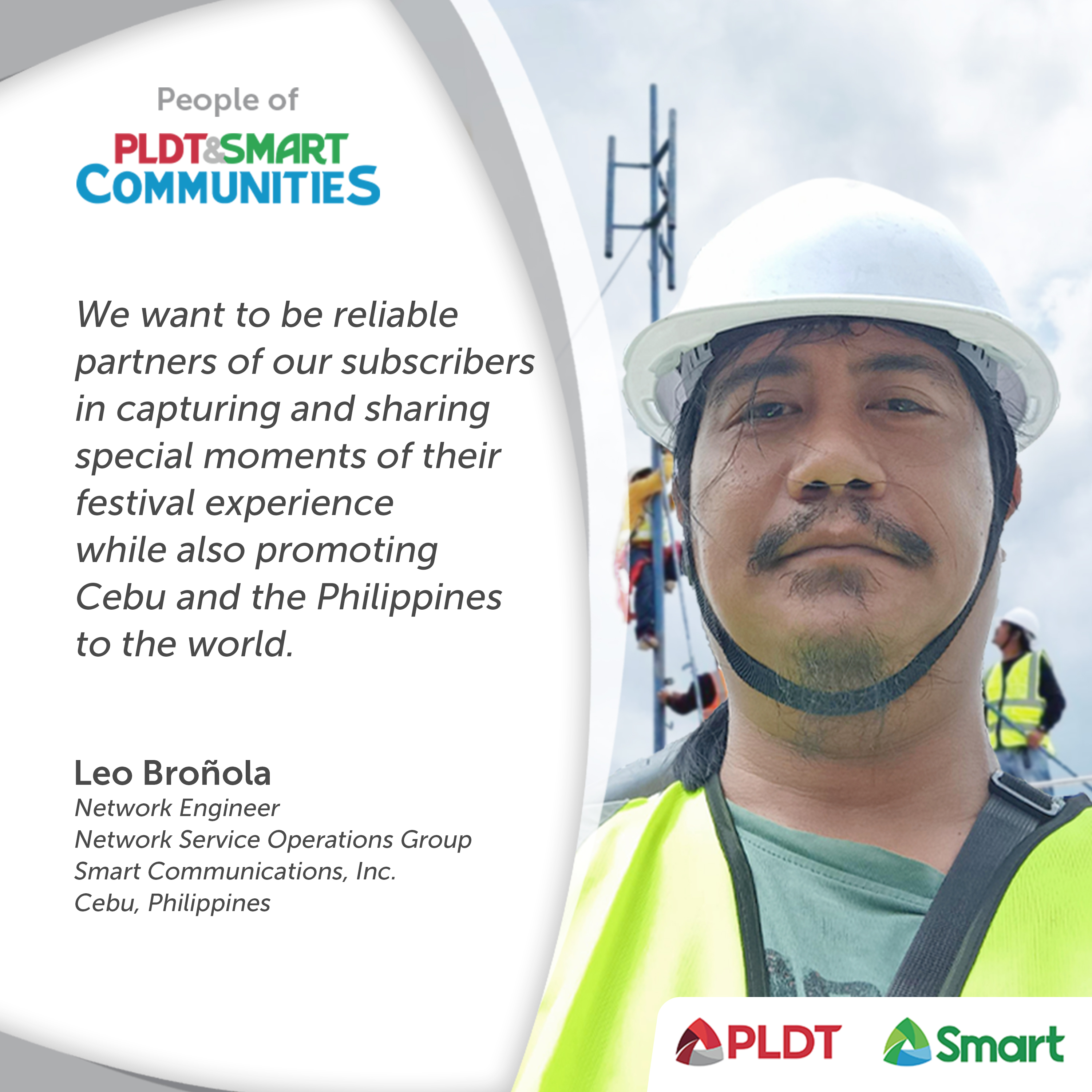 People of Smart Communities: Smart network engineer Leo Broñola People of Smart Communities: Smart network engineer Leo Broñola