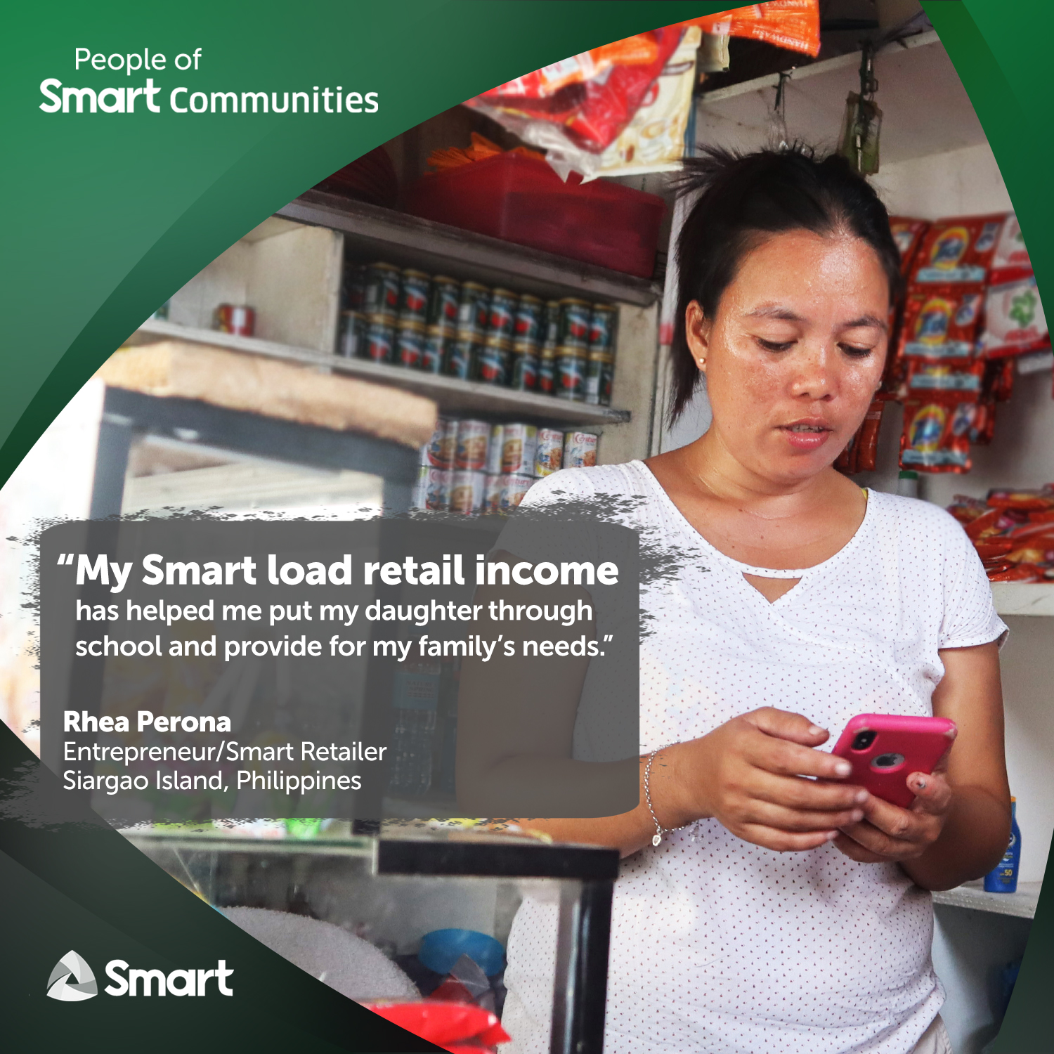 People of Smart Communities: Smart Retailer Rhea Perona