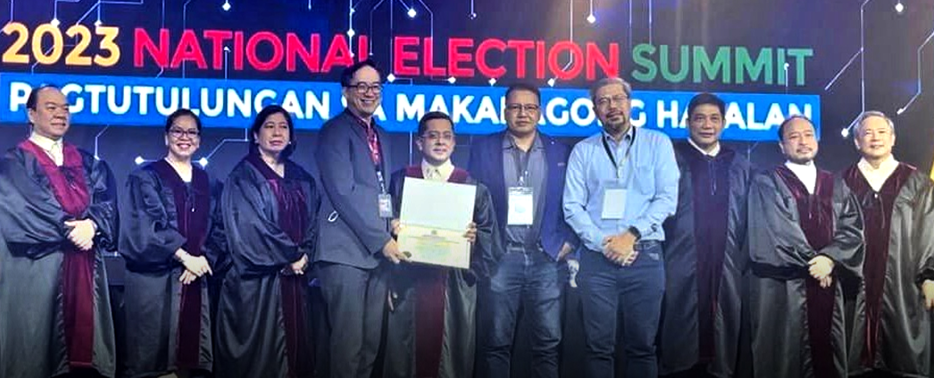 PLDT enables first-ever hybrid national poll summit