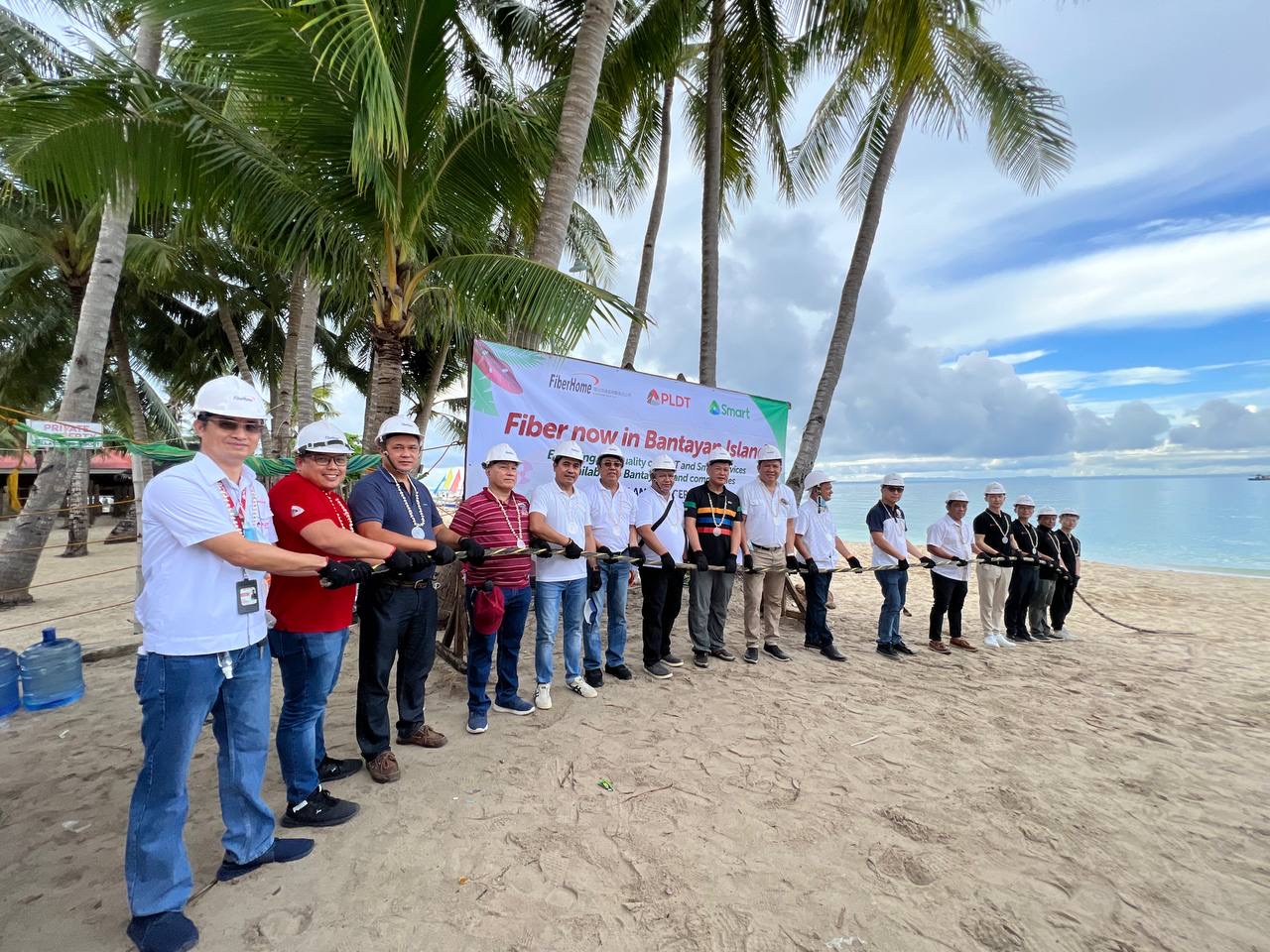 PLDT fibers up Bantayan and Camotes islands, fortifies Visayas connectivity with submarine links