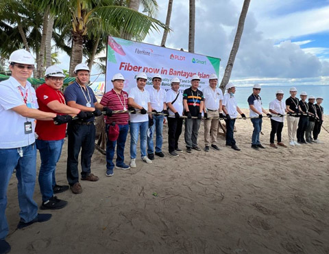 PLDT fibers up Bantayan and Camotes islands, fortifies Visayas connectivity with submarine links