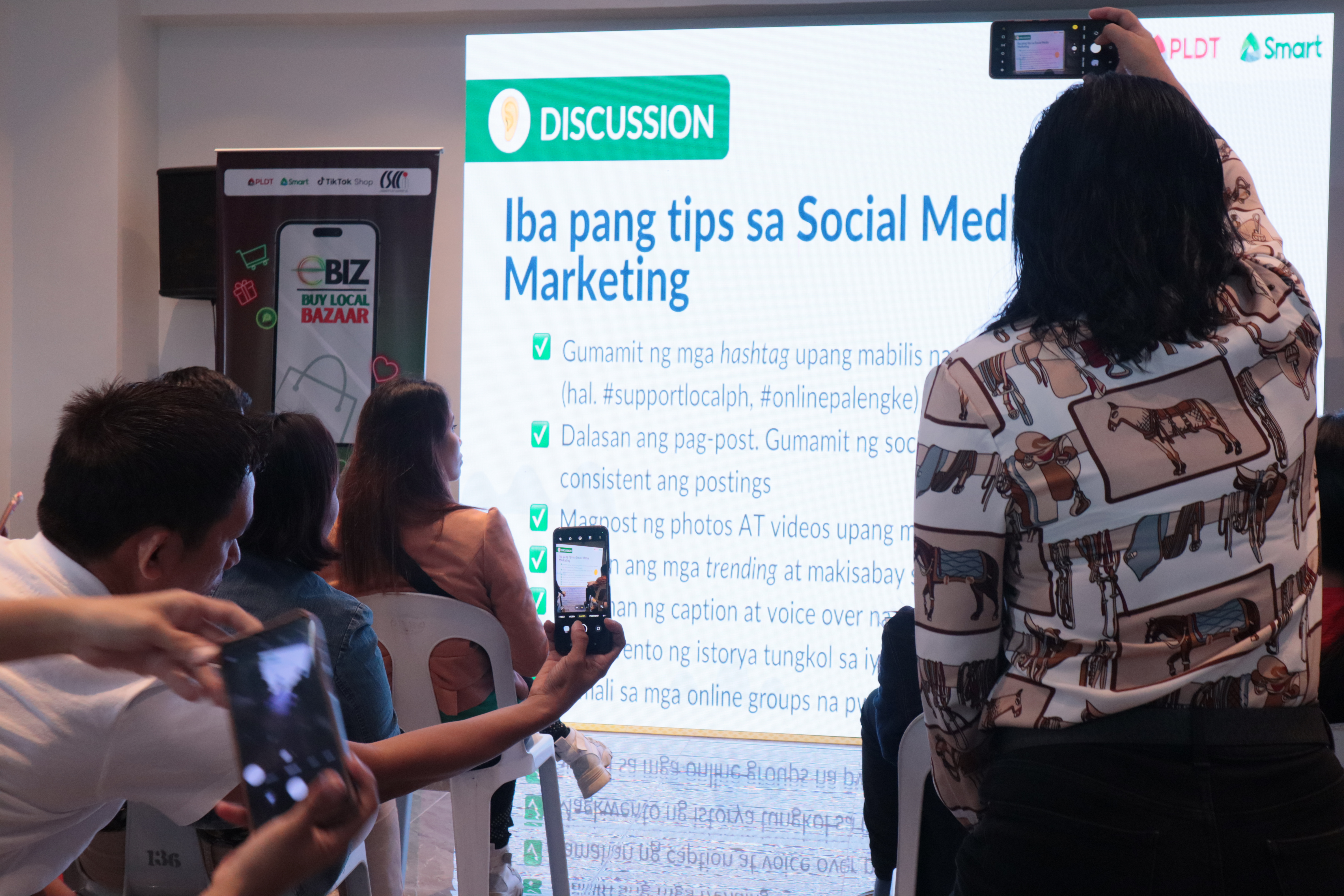 PLDT Group's partnership with TikTok, DTI enable CamSur MSMEs towards productivity