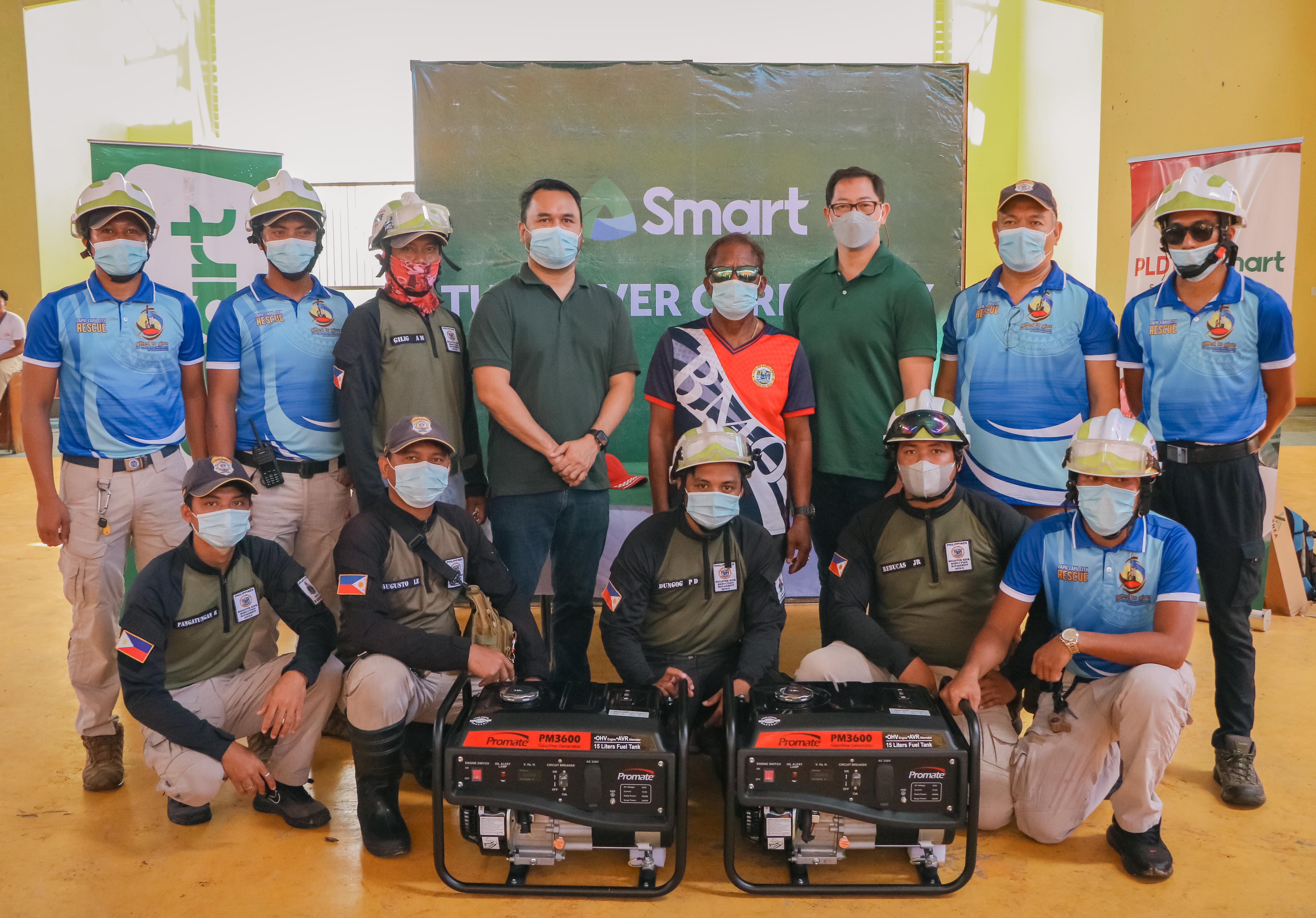 PLDT group joins hands to help Olango Island after Odette