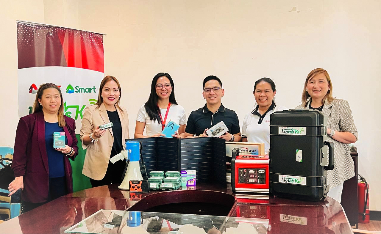PLDT, Smart champion disaster resilience in Visayas via Ligtas Kit, relief aid