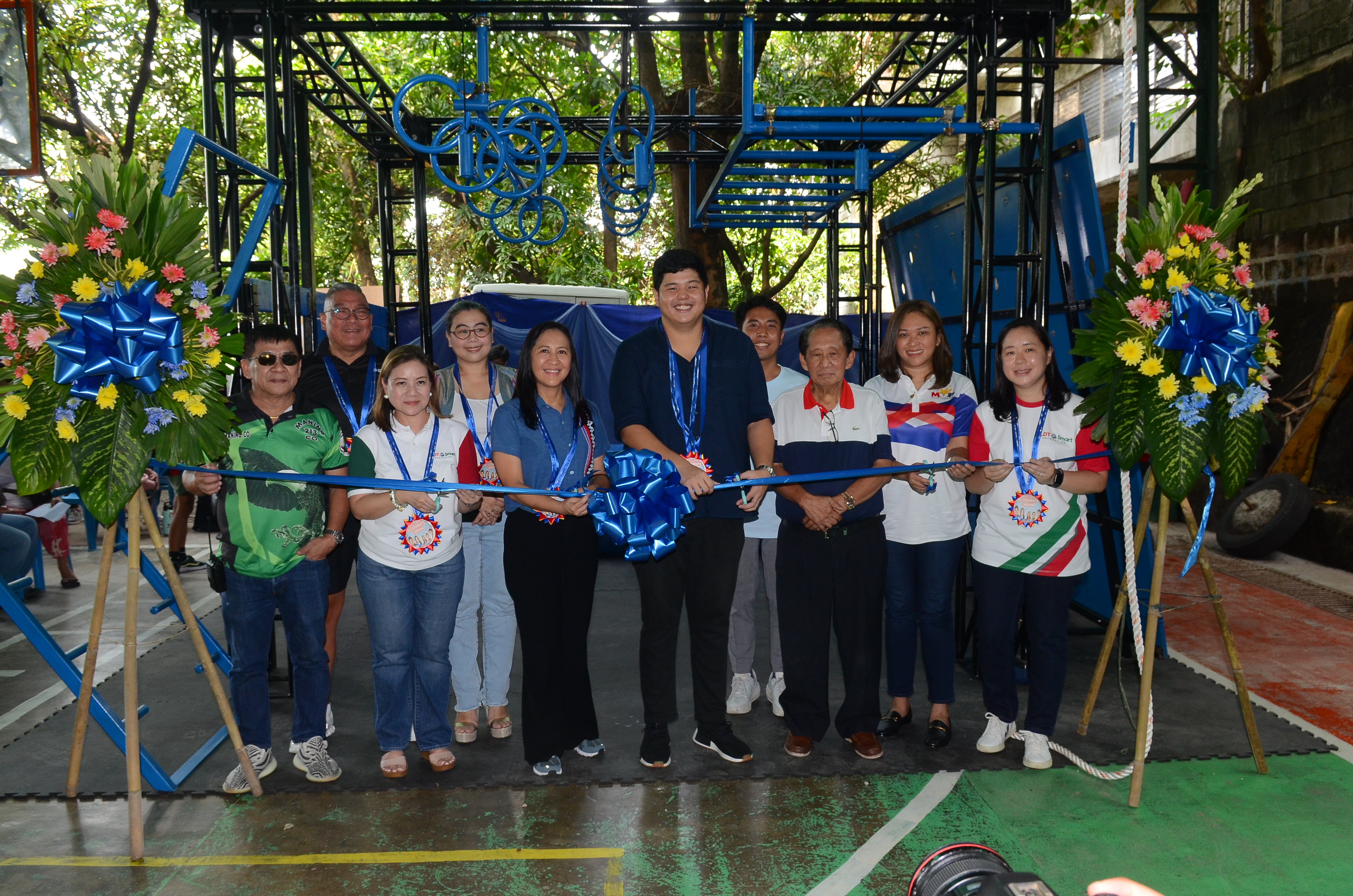 PLDT-Smart Foundation, QC gov't advocate for youth development through sports   