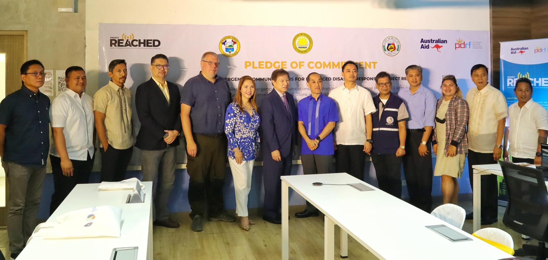 PLDT, Smart join PDRF and Australian Gov't in building a disaster-resilient PH with Project REACHED