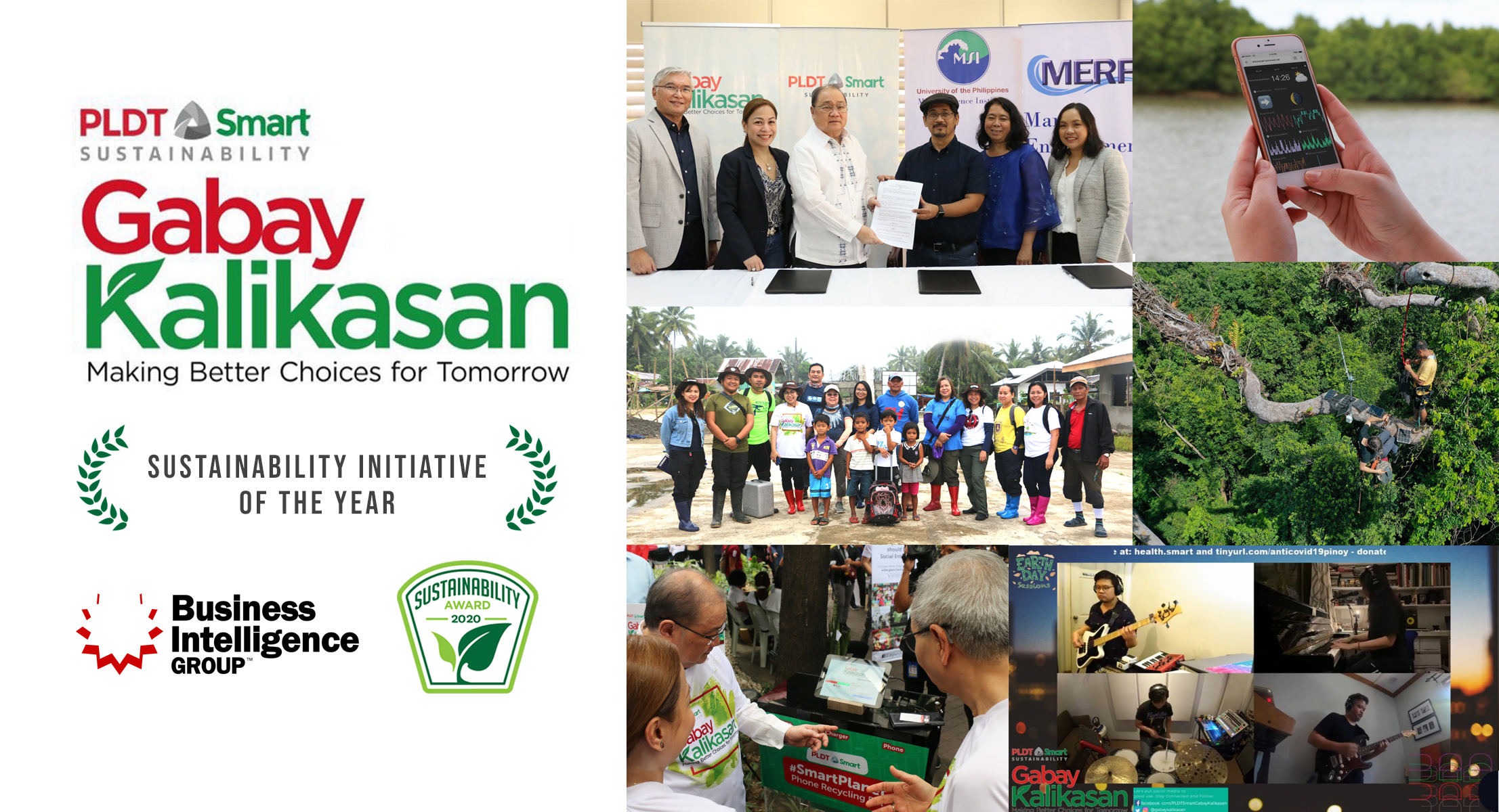 PLDT, Smart named sole Filipino winner in 2020 Sustainability Awards for global leadership 