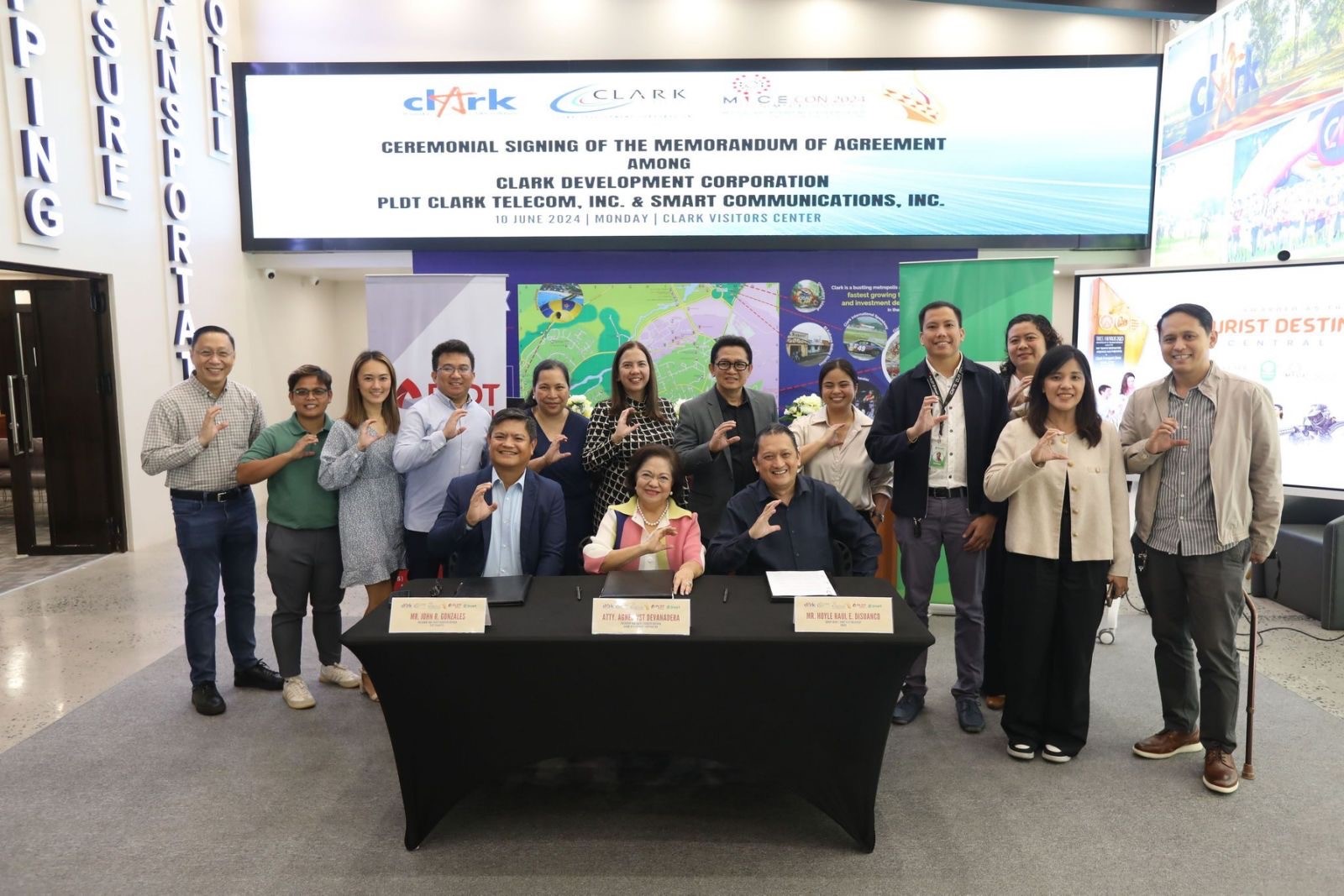 PLDT, Smart partner with CDC to boost MICECON CLARK 2024