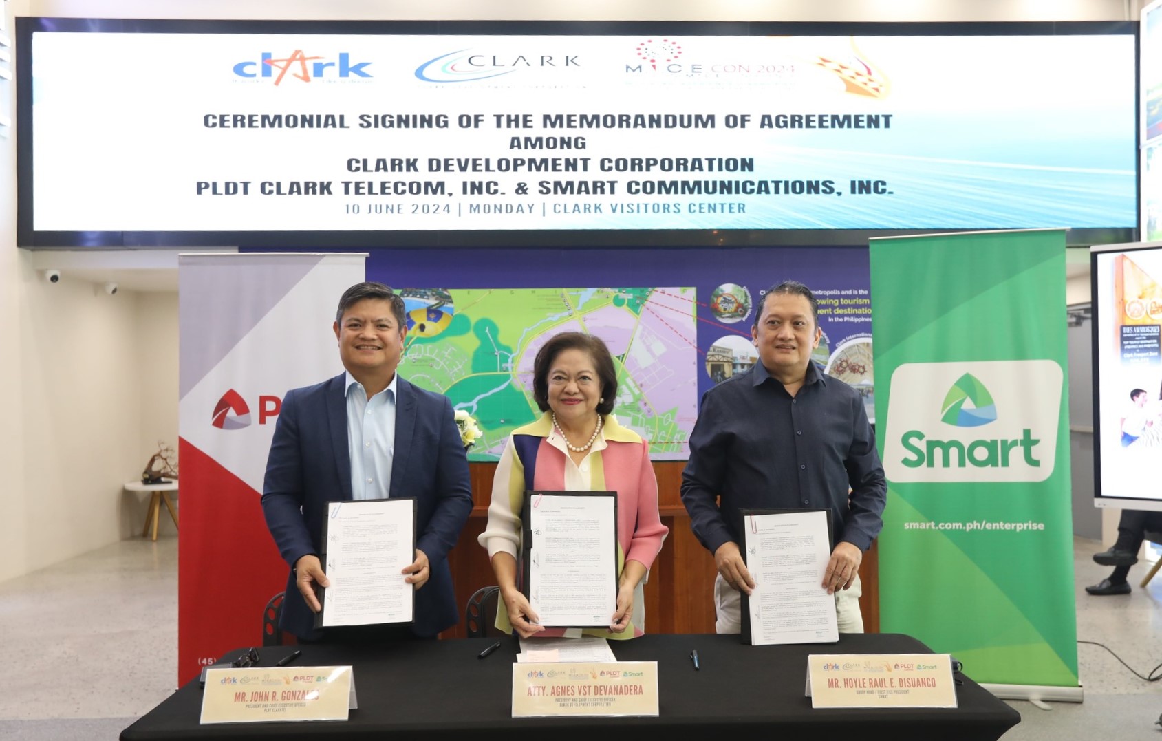 PLDT, Smart partner with CDC to boost MICECON CLARK 2024