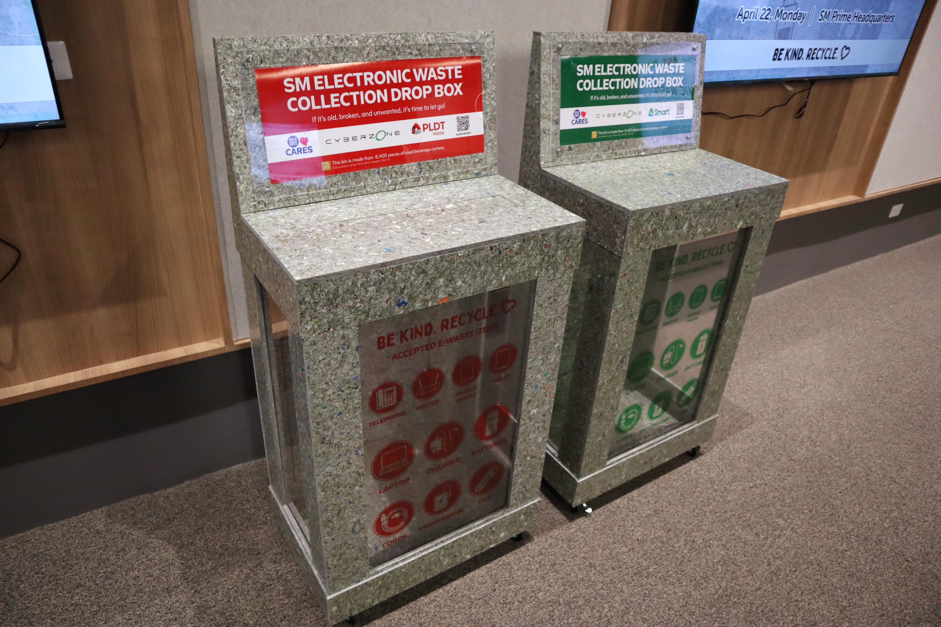 PLDT, Smart partner with SM Group for sustainability, ramp up e-waste collection program in malls nationwide