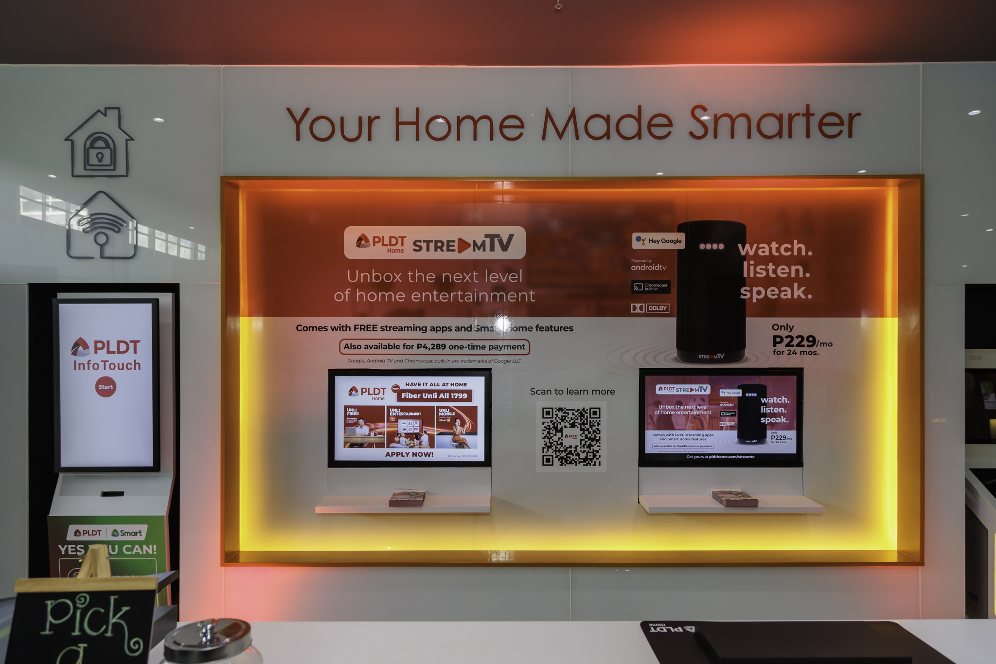 PLDT, Smart unveil new experience hub at SM City Lipa