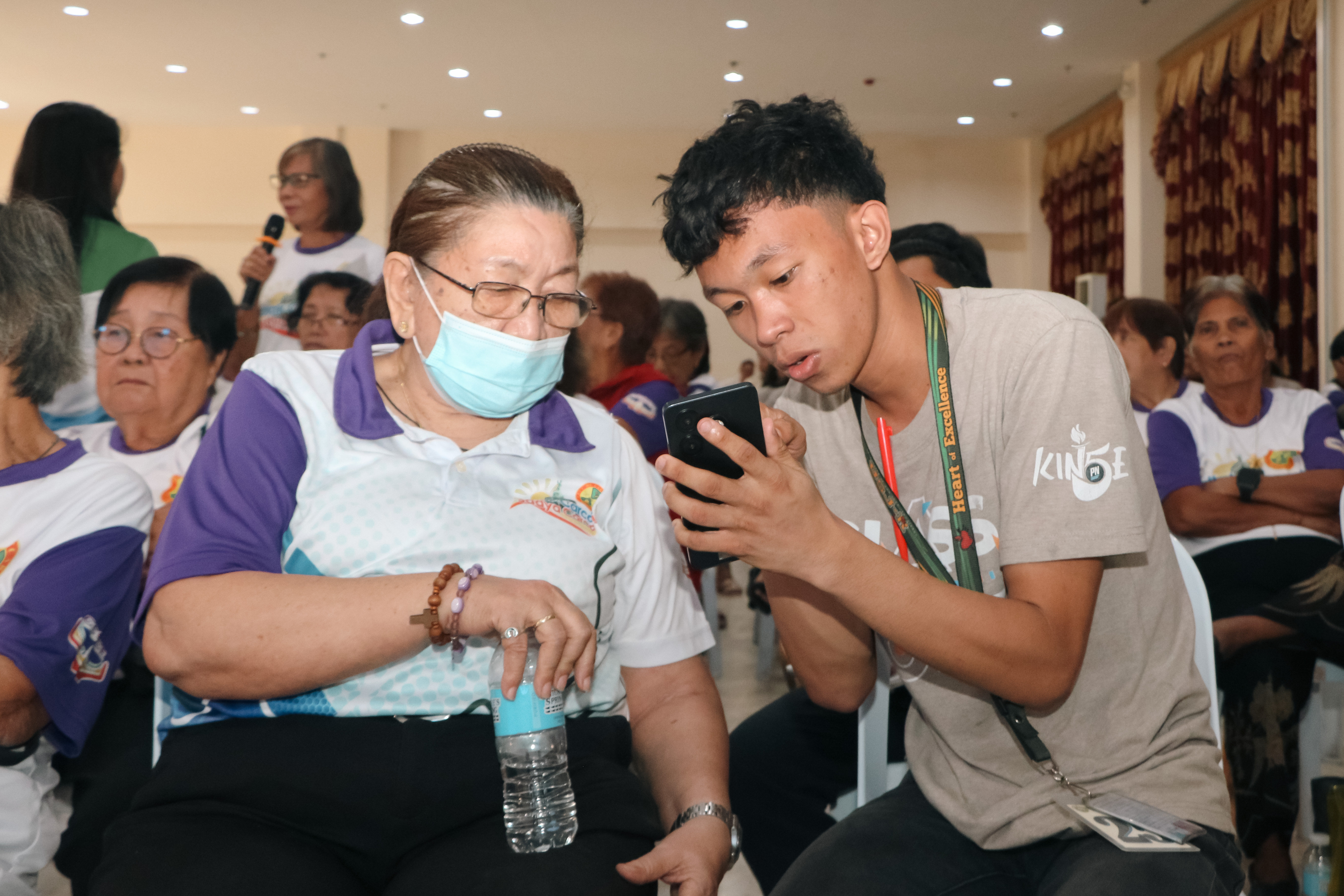 PLDT, Smart upskill seniors in Carcar City, promoting digital inclusion, mental wellness