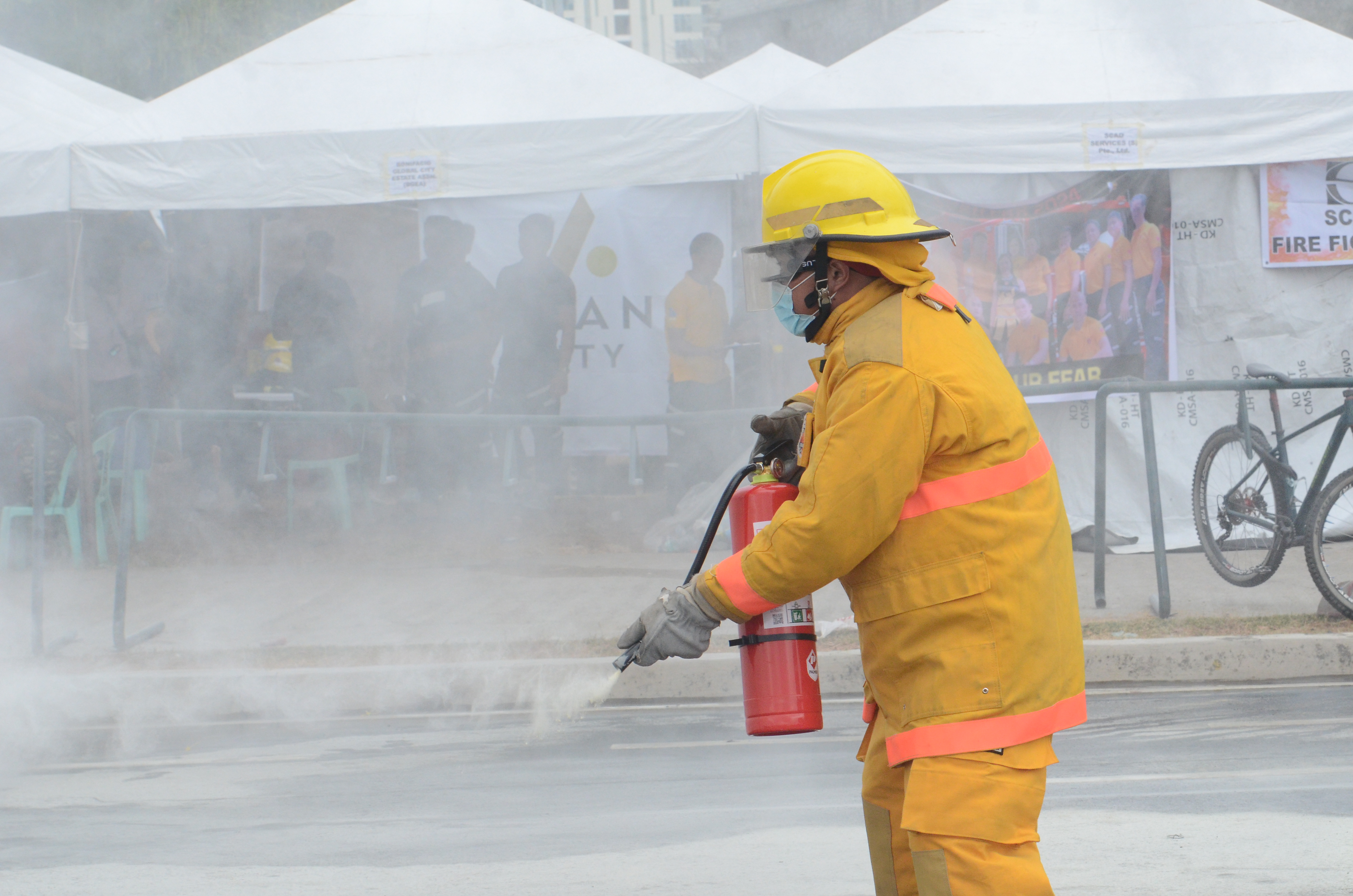 PLDT, Smart volunteer brigade shows grit in fire Olympics, championing safest place to work