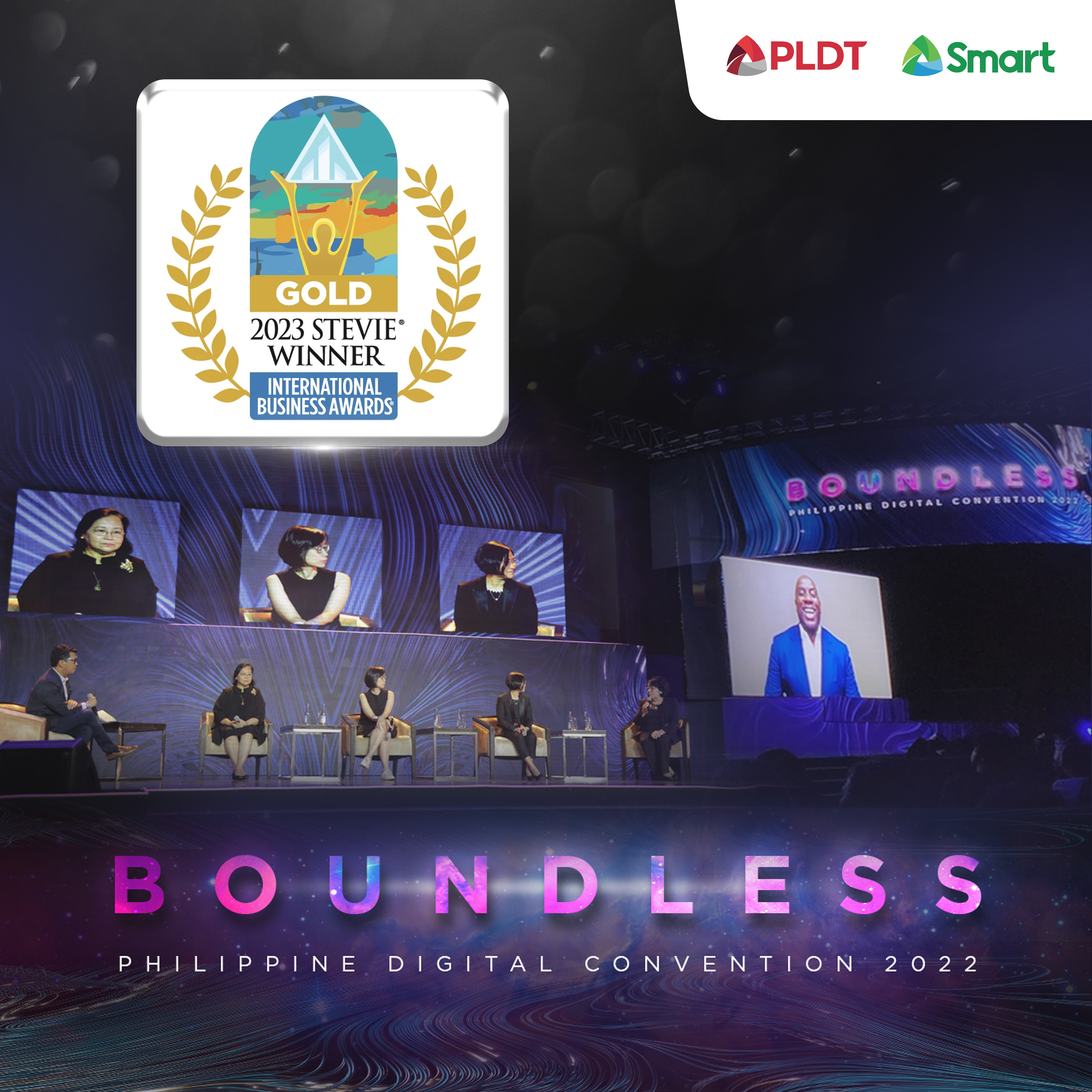 PLDT, Smart win back-to-back Gold Stevies, International Business Awards