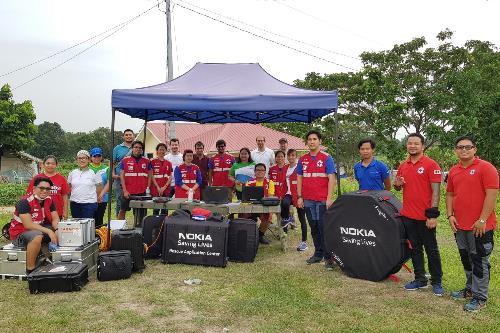 PRC, Nokia, Smart test use of drones for disaster response PRC, Nokia, Smart test use of drones for disaster response