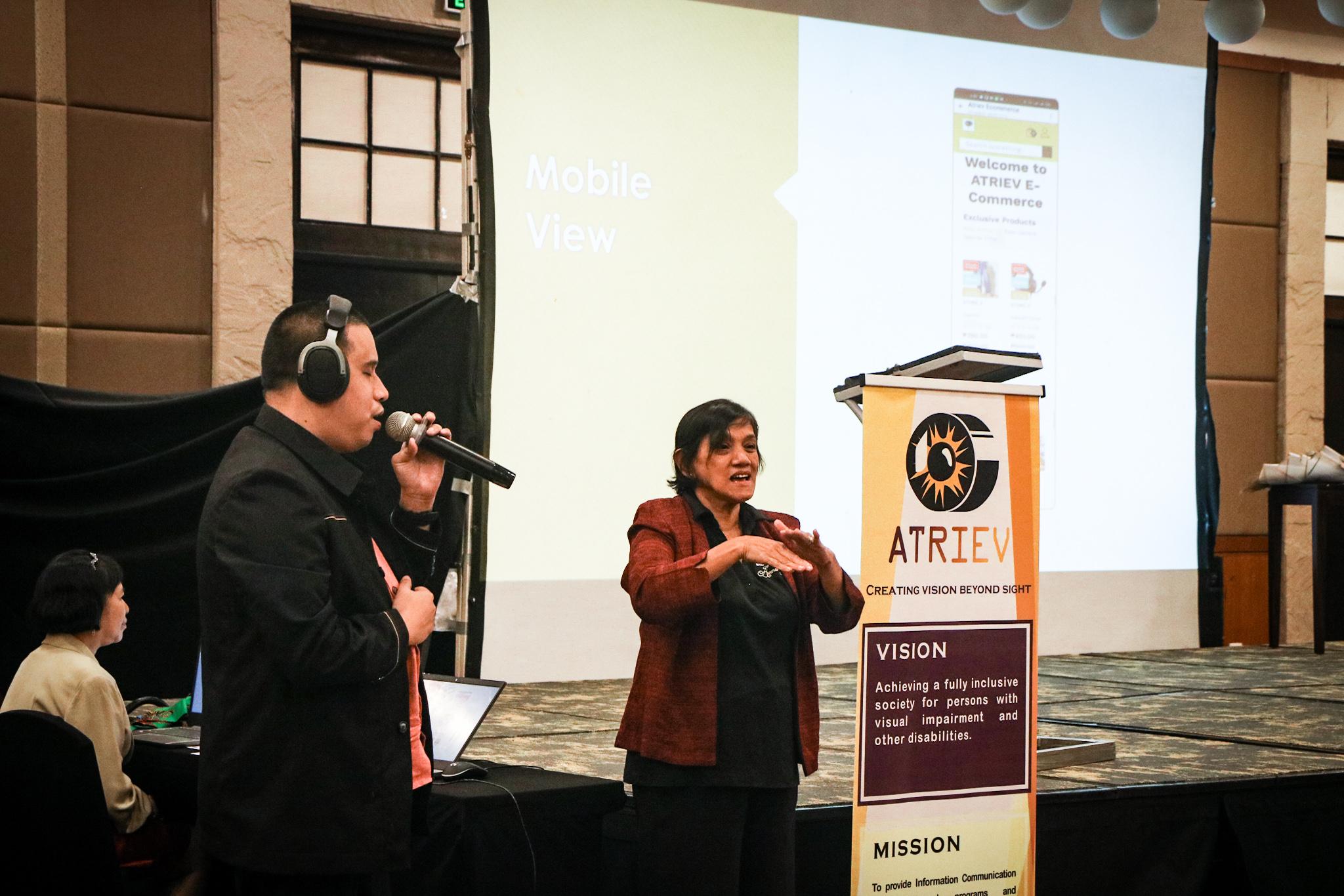 ShopAble, an e-commerce website accessible designed for persons with disabilities, was launched during the forum