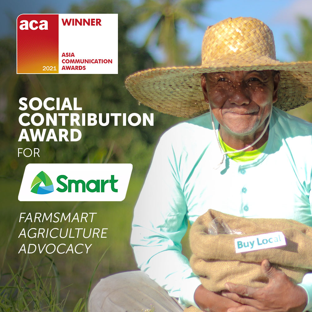 Smart's agriculture advocacy wins top Social Contribution Award in Asia