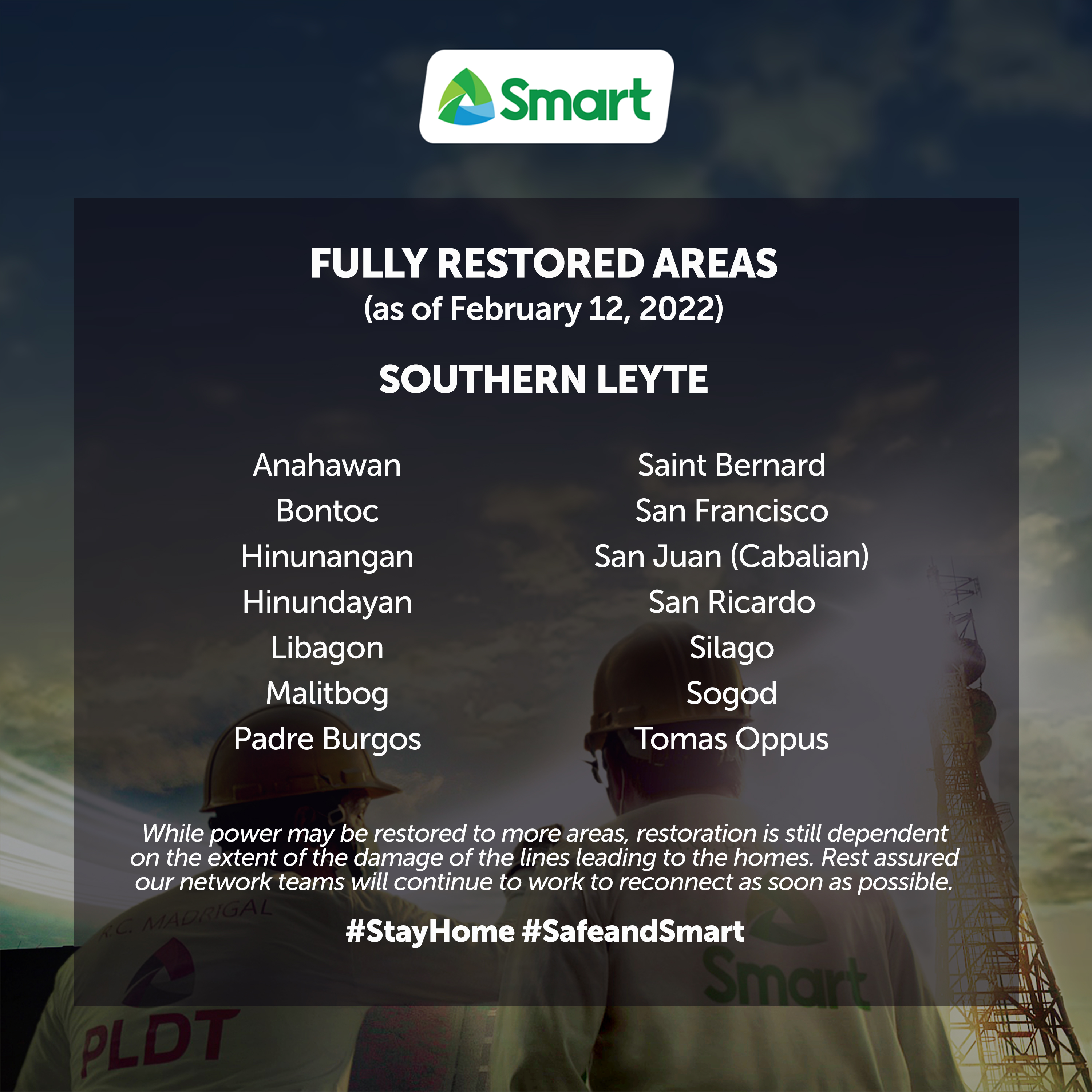 SMART BAGYONG ODETTE ADVISORY #122