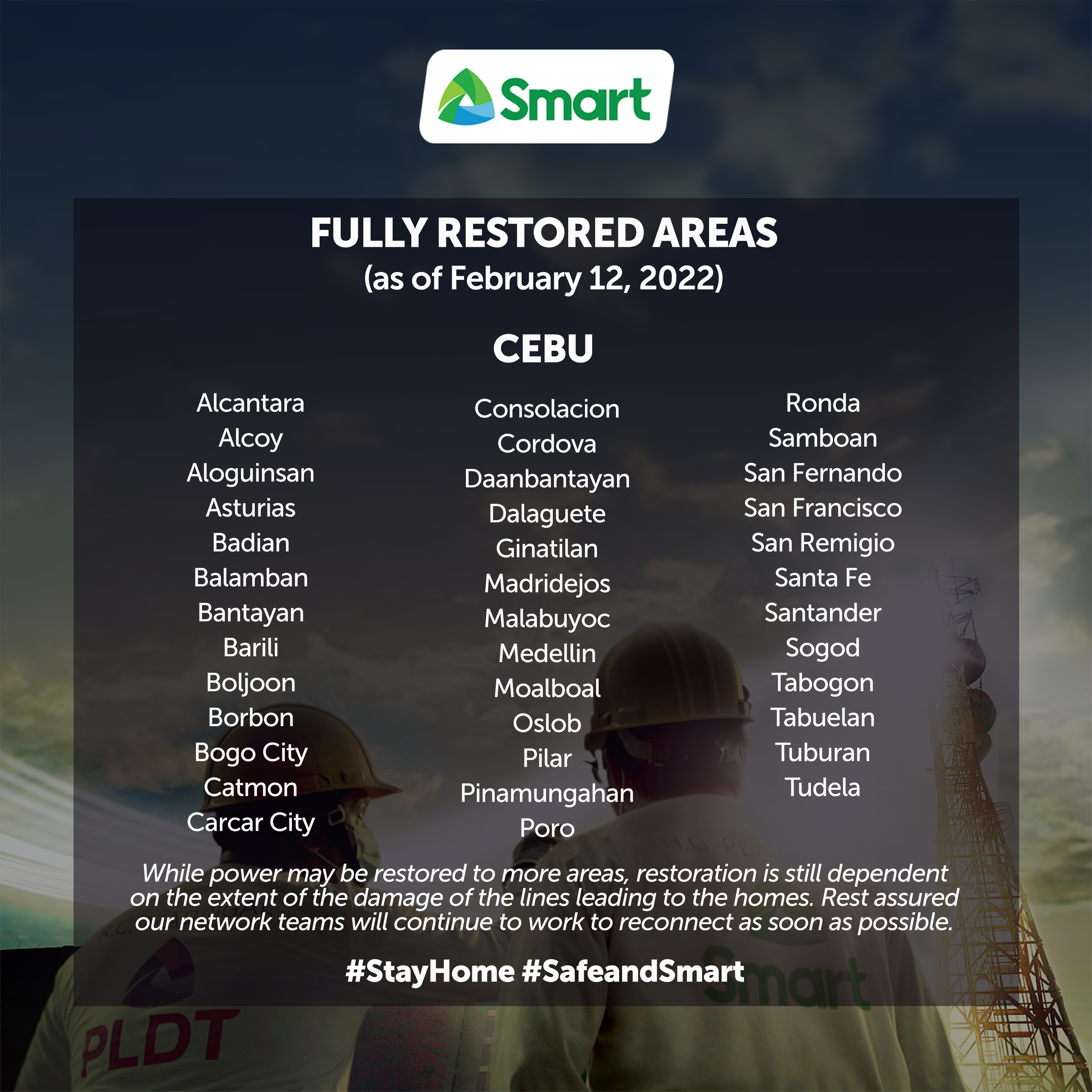 SMART BAGYONG ODETTE ADVISORY #122