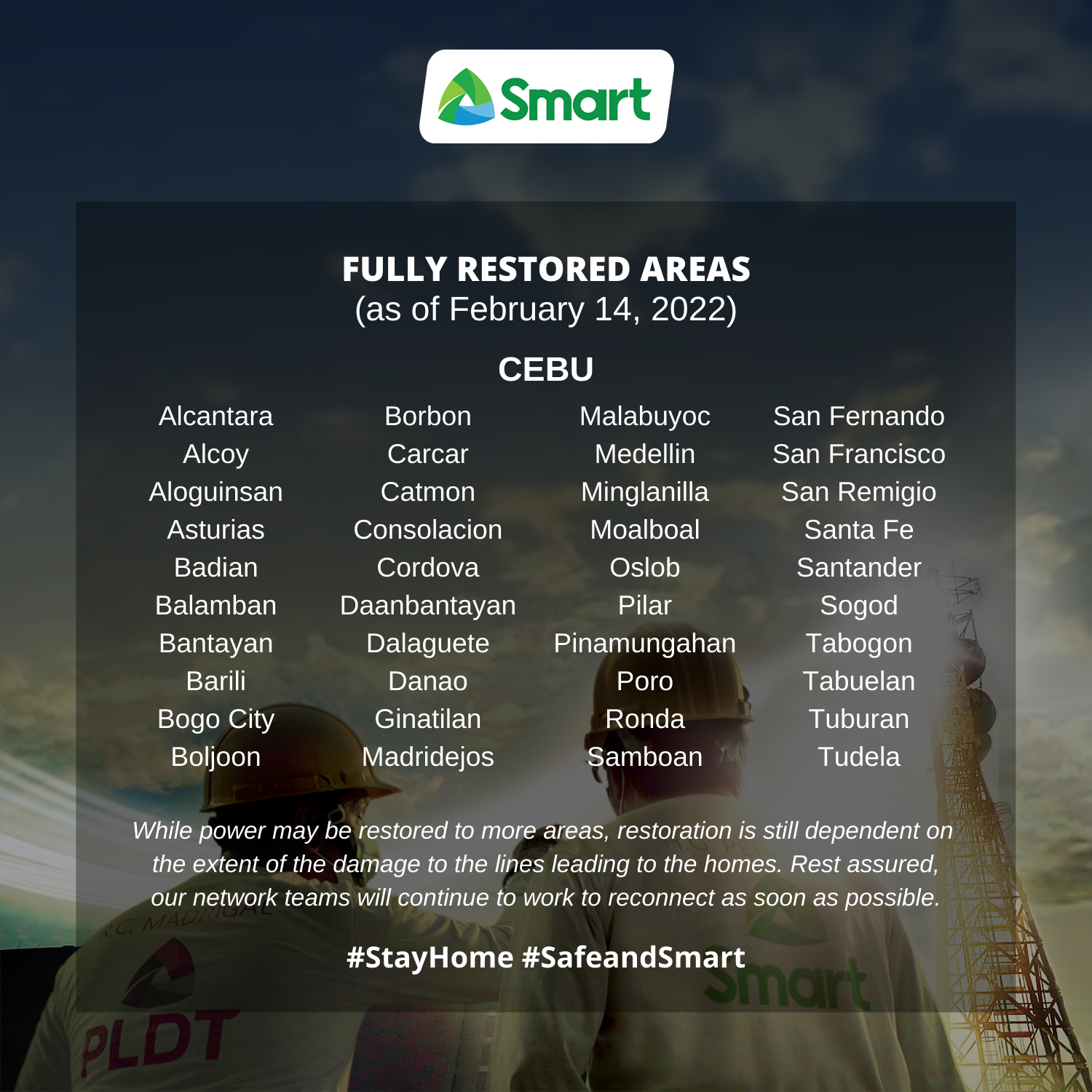 SMART BAGYONG ODETTE ADVISORY #124