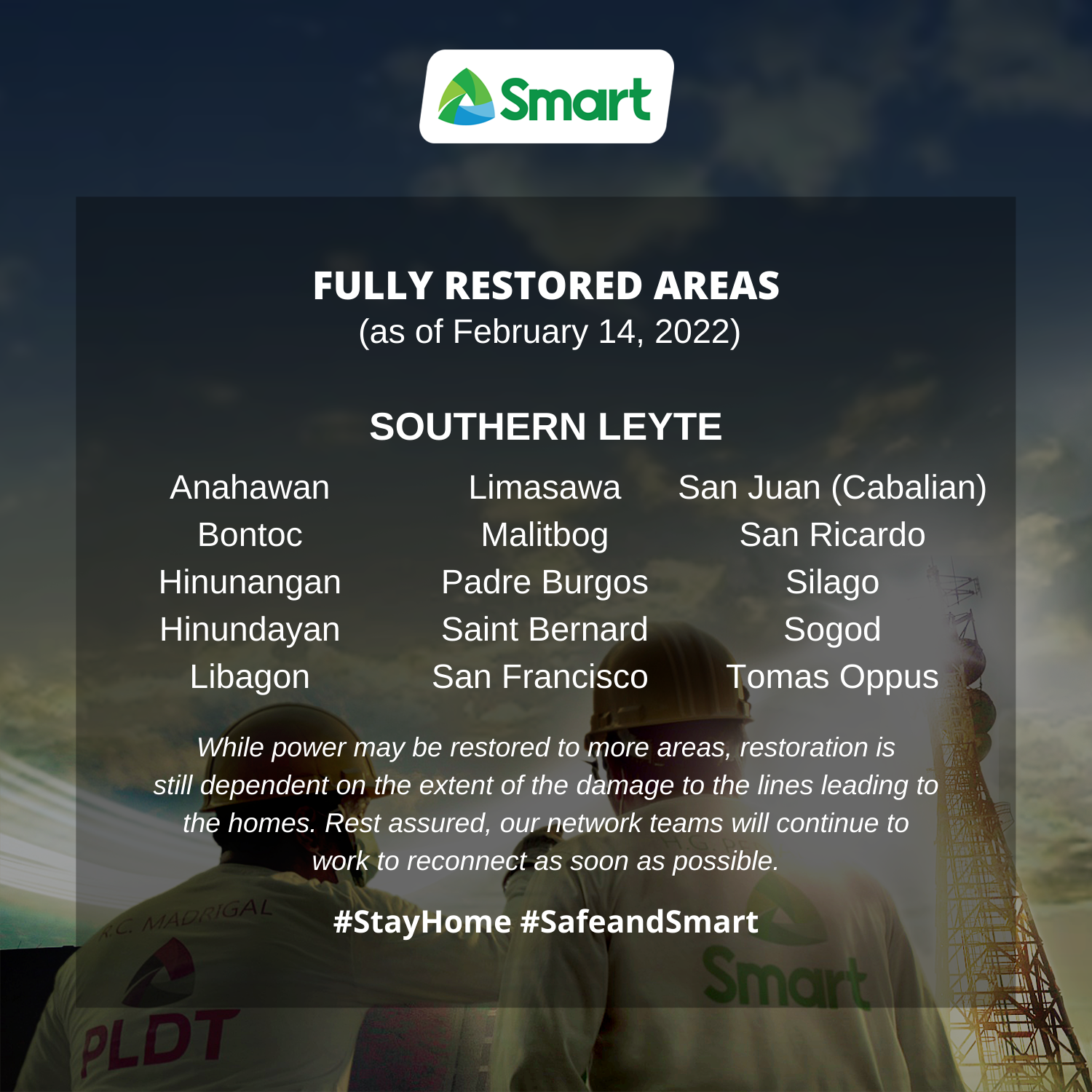 SMART BAGYONG ODETTE ADVISORY #124