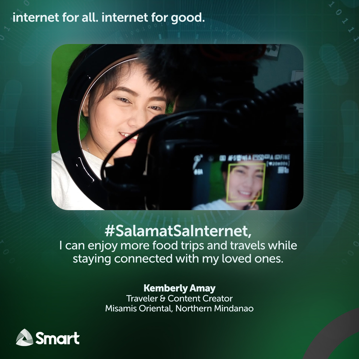Smart enables Mindanaoan vlogger promote tourism in Northern Mindanao