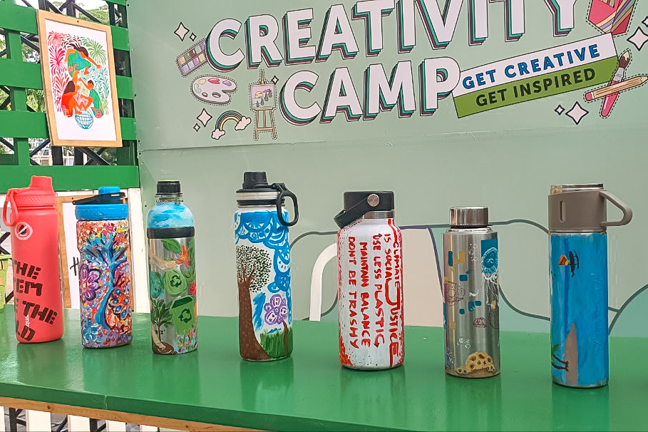 Smart holds ‘Creativity Camp’ at Silliman University, reinforcing sustainability