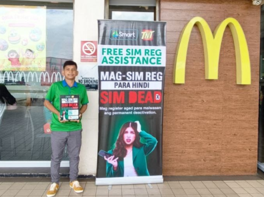 Smart offers SIM registration assistance at selected McDonald's stores 