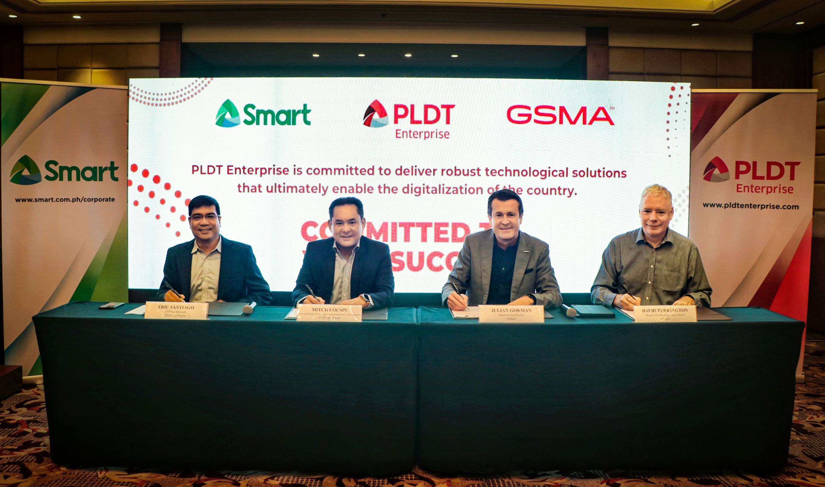 Smart, PLDT Enterprise, GSMA MOU signing for Open Gateway