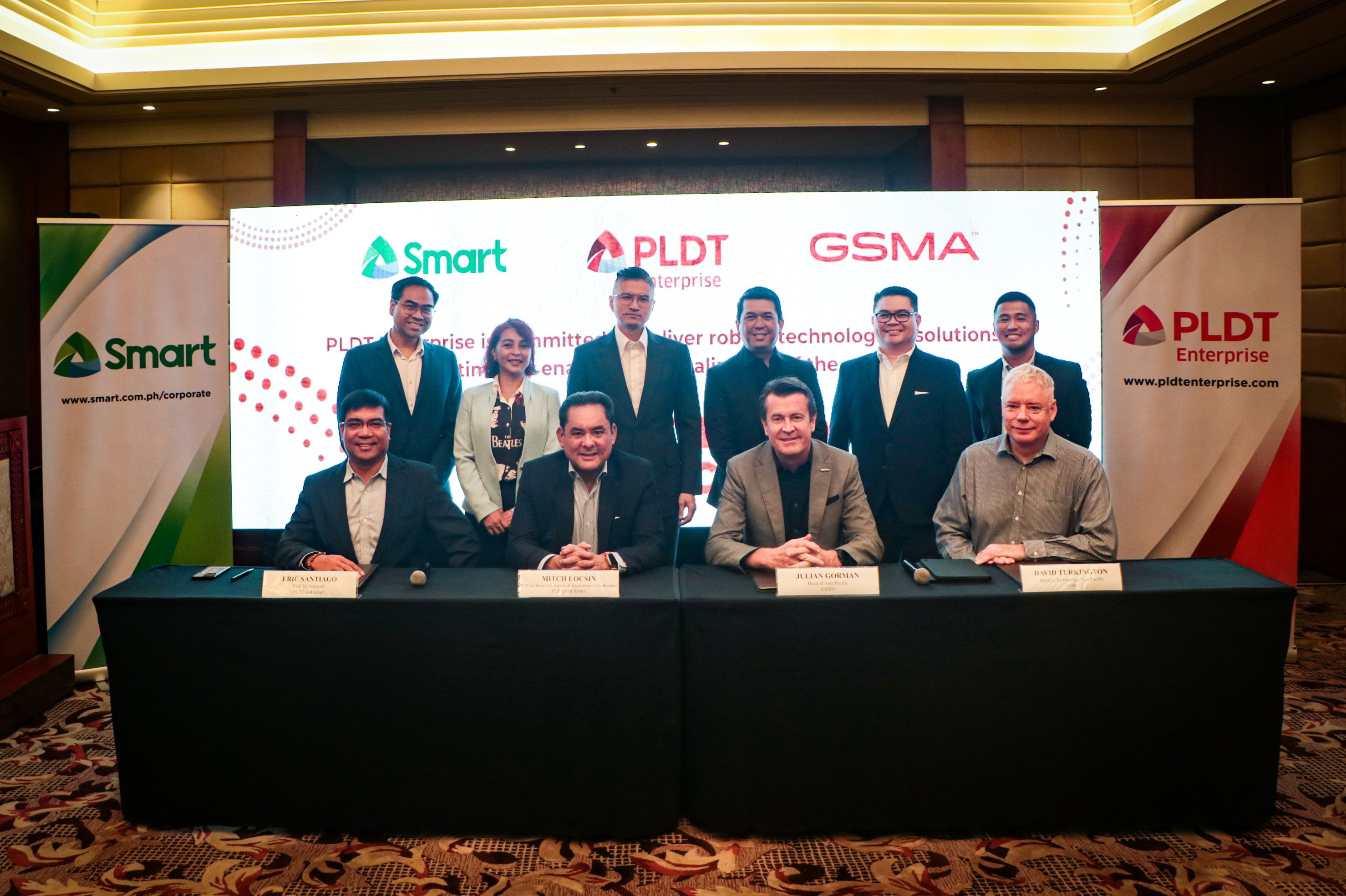 Smart, PLDT Enterprise, GSMA MOU signing for Open Gateway