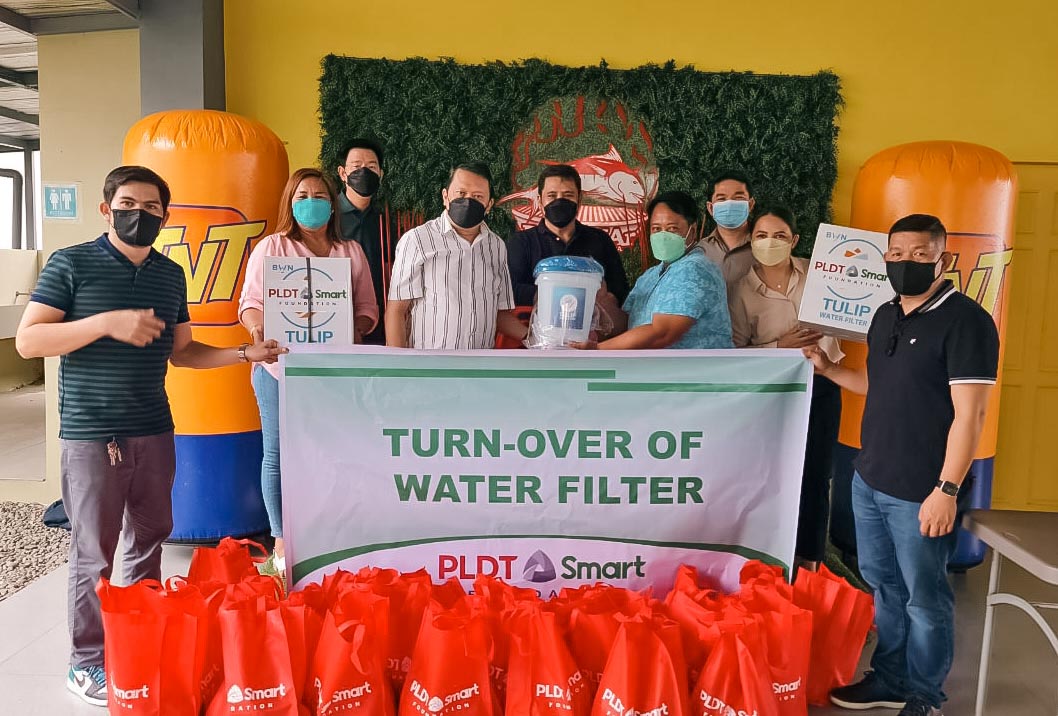Smart, PSF extend more aid in Southern Leyte