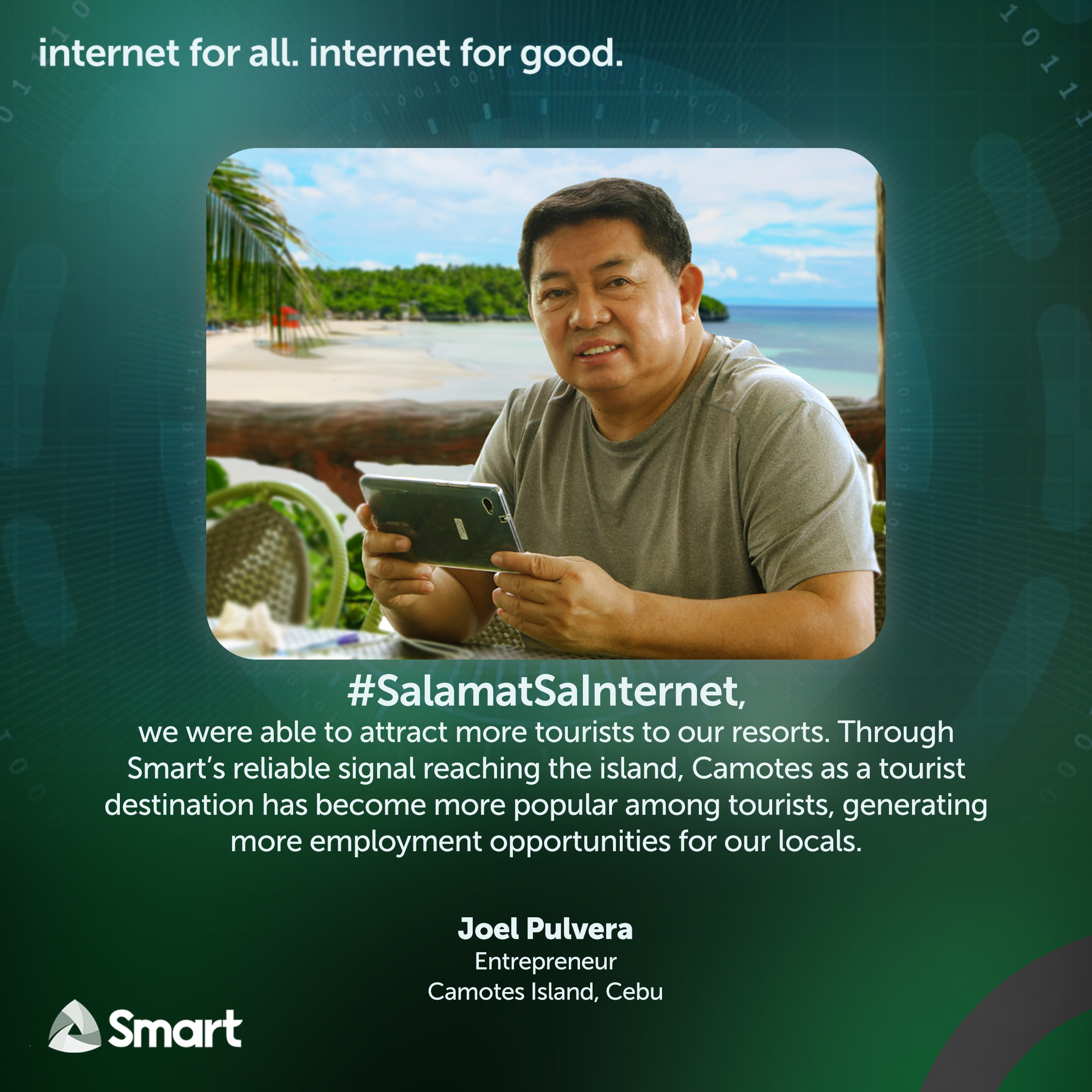 Smart’s reliable network boosts tourism livelihood in Camotes Island