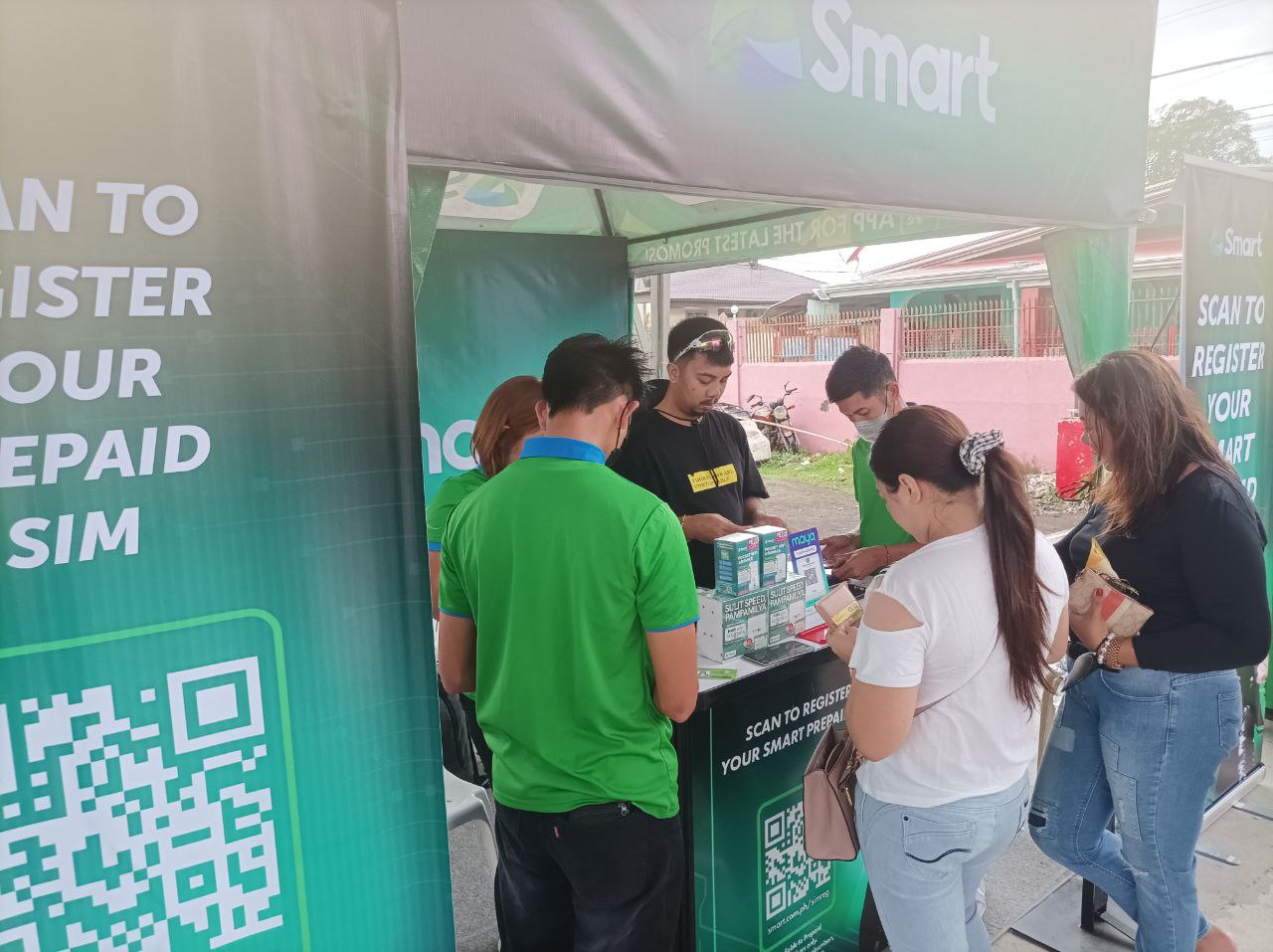 Smart SIM Registration Booth