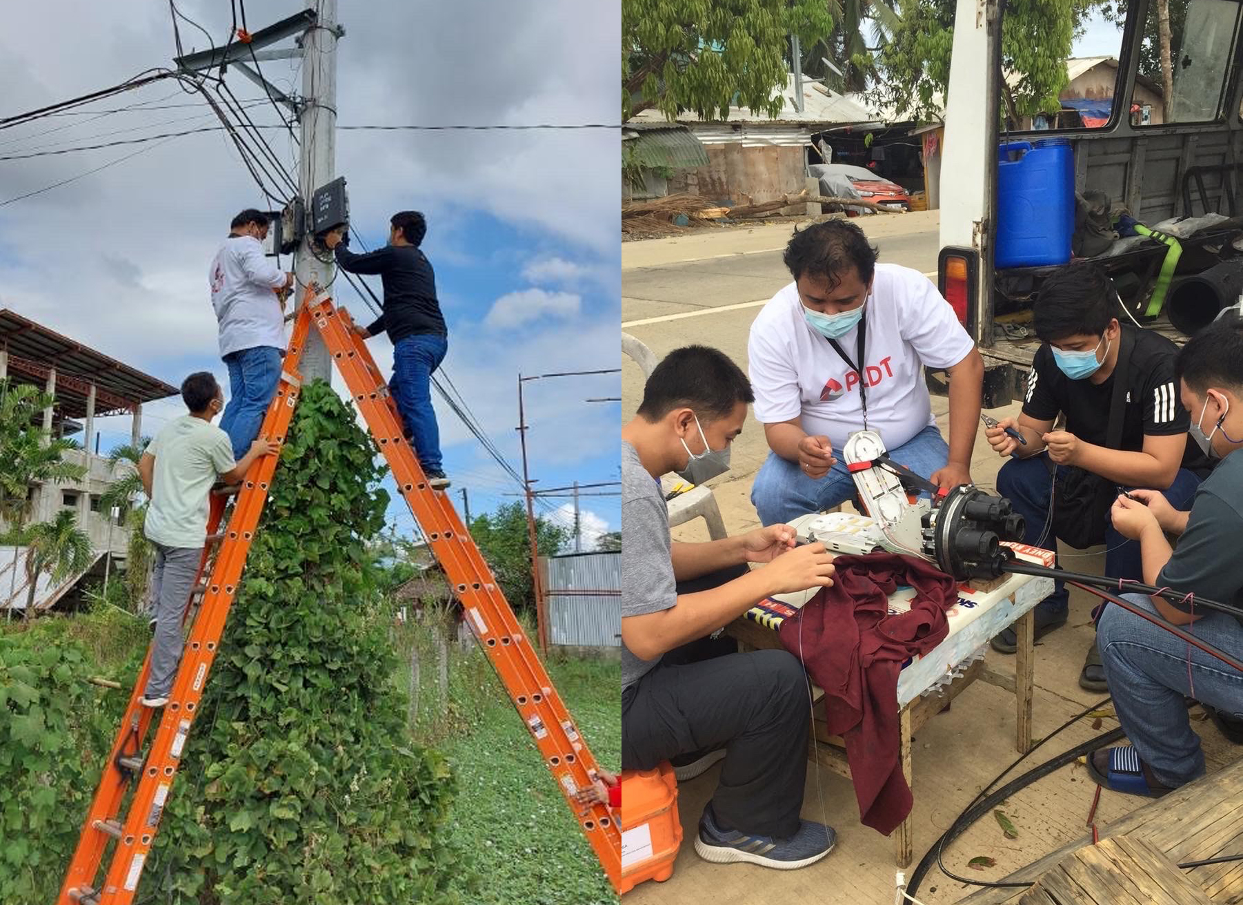 Trees like ‘fallen soldiers’, night fall toughen PLDT engineer’s resolve to reconnect Palawan