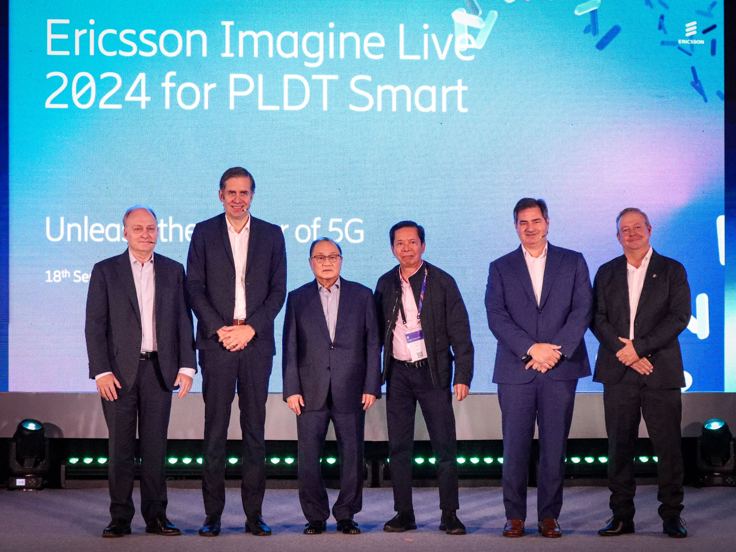 MVP ARM and Ericsson leaders at Ericsson Imagine Live